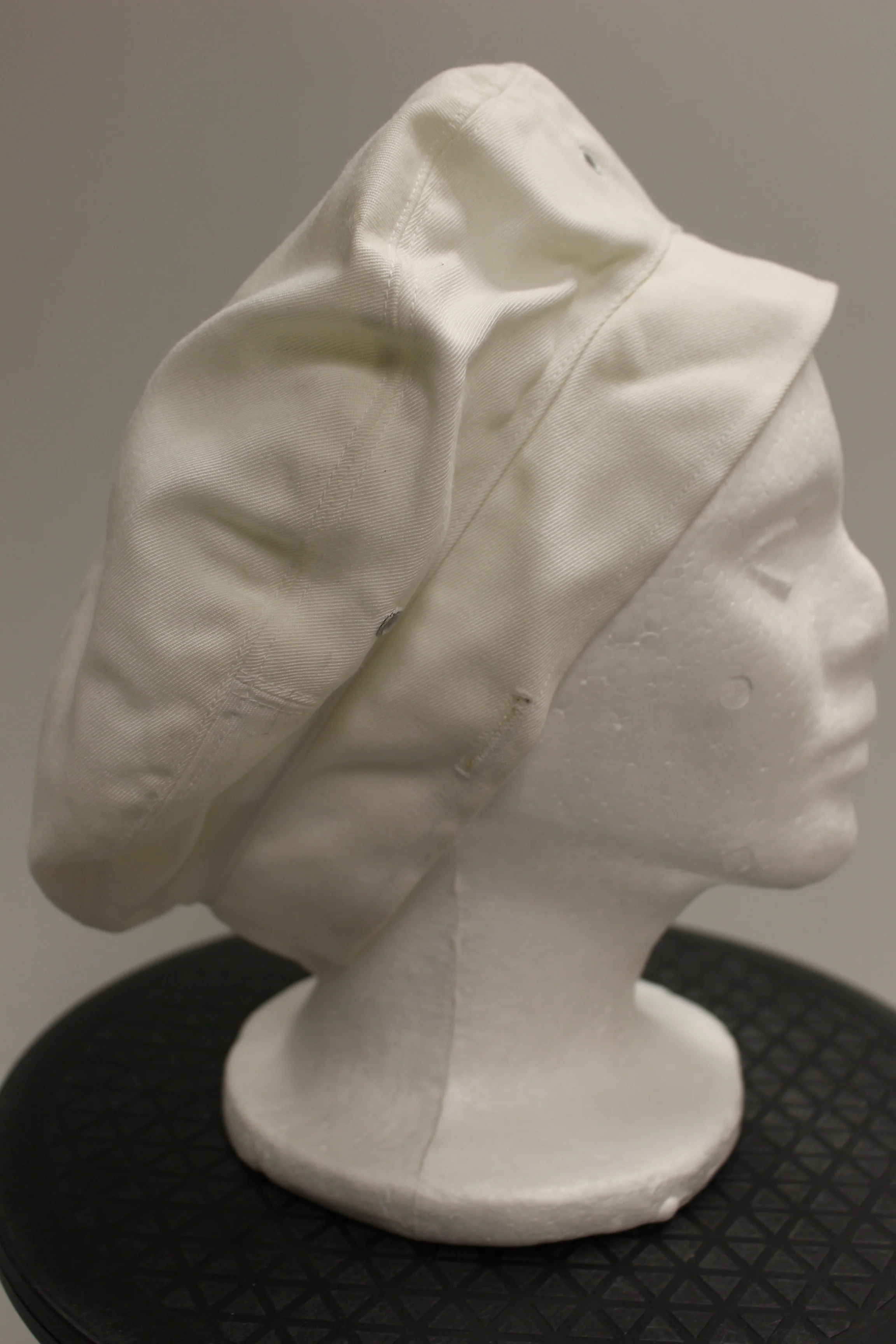 US Marine Men's White Service Cap Crown - Type 1 - Size 7 - New (#1) - Image 4
