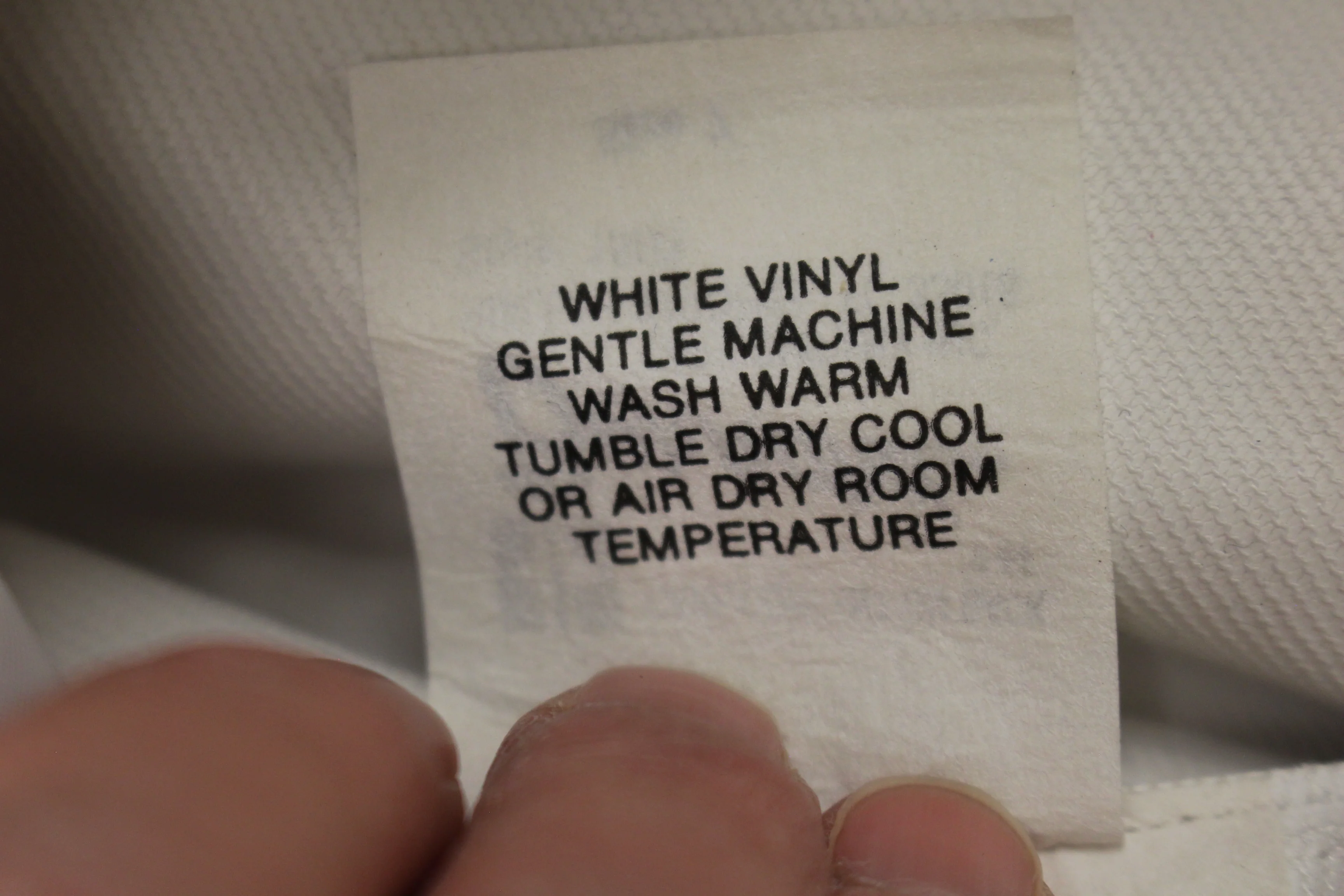 US Marine Men's White Service Cap Crown - Type 1 - Size 7 - Used (#2) - Image 12
