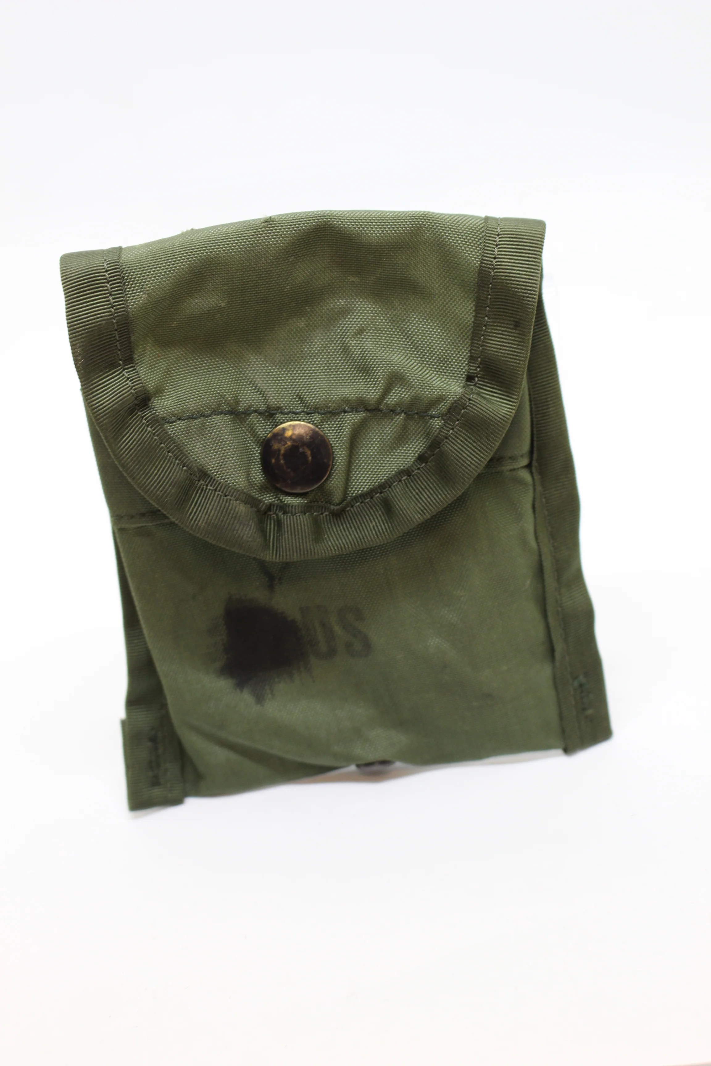 US Military OD Green First Aid/Compass Pouch, 8465-00-935-6814 - Image 3