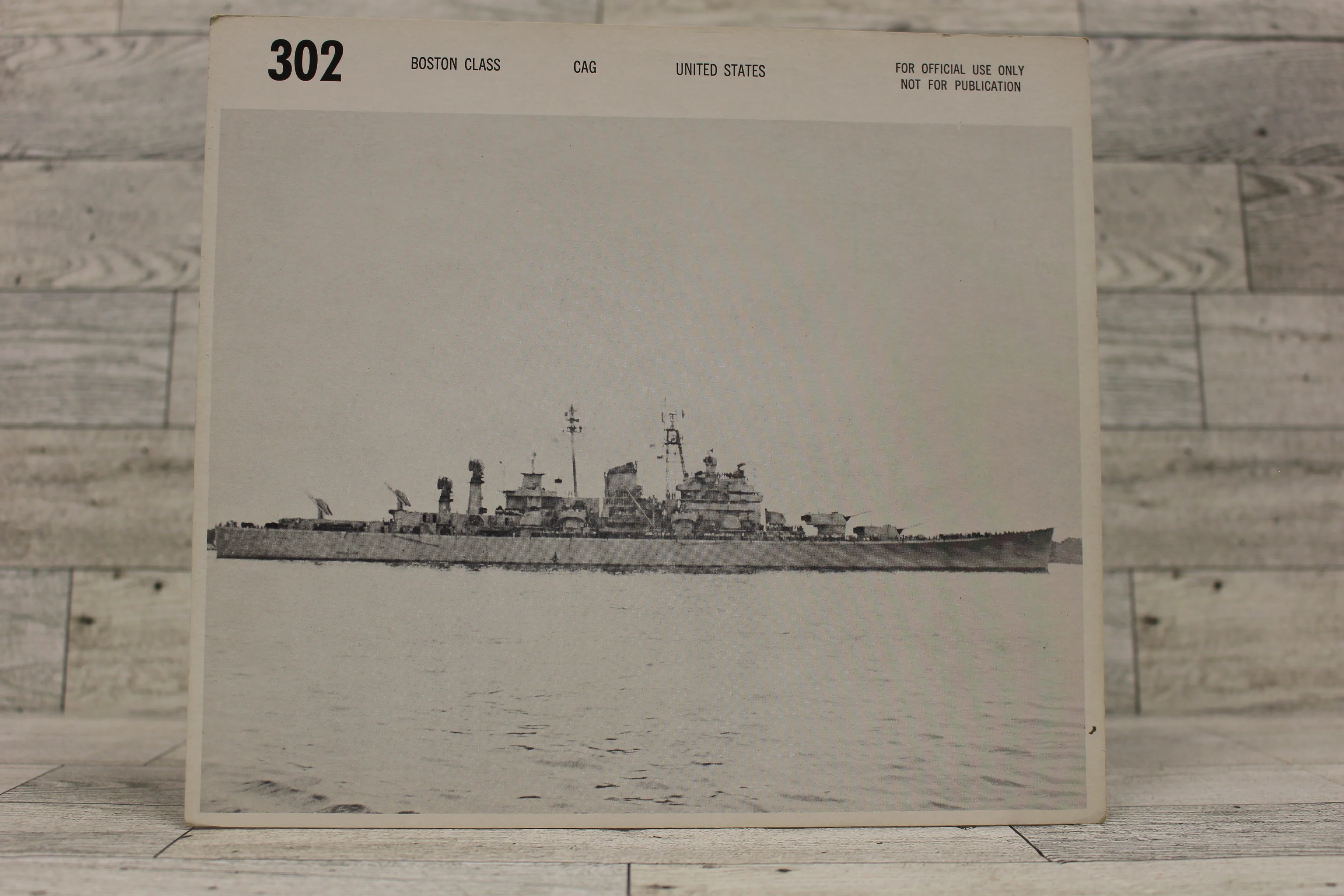 US Naval Cruiser Battleship Vessels & Aircraft ID Identification Cards - You Pick - Image 3