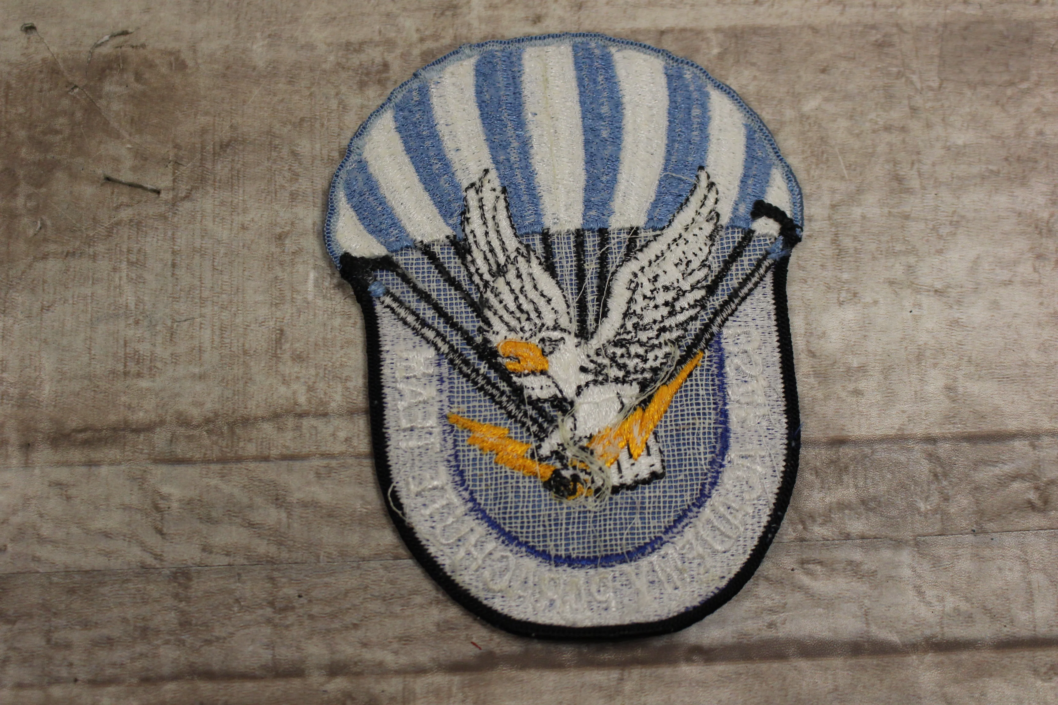 USAF Academy Parachute Team Sew On Patch -Used - Image 2