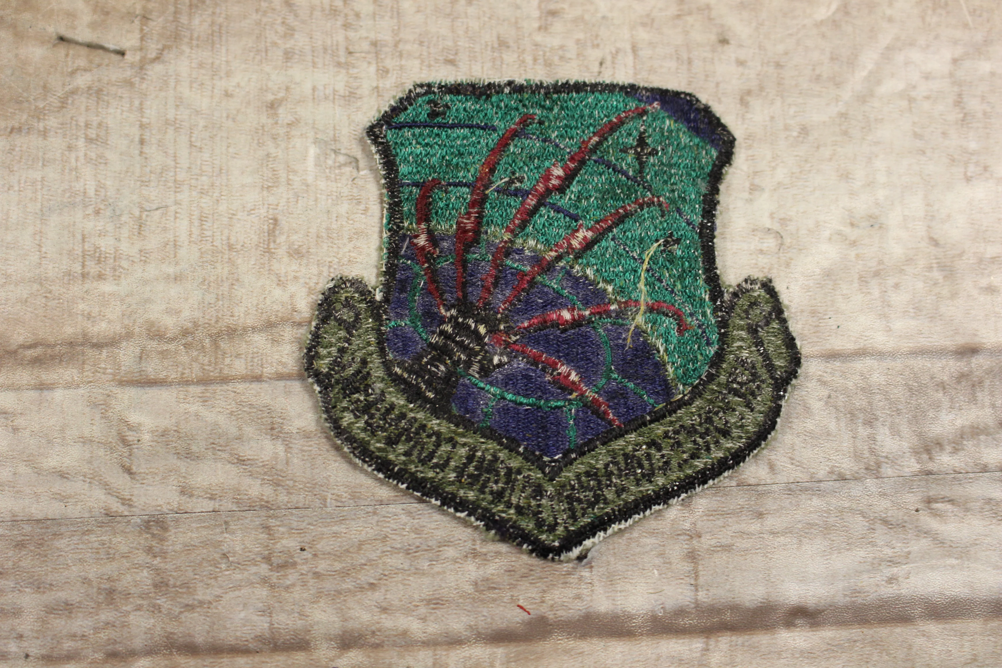 USAF Air Force Communications Command Sew On Patch -Used - Image 2