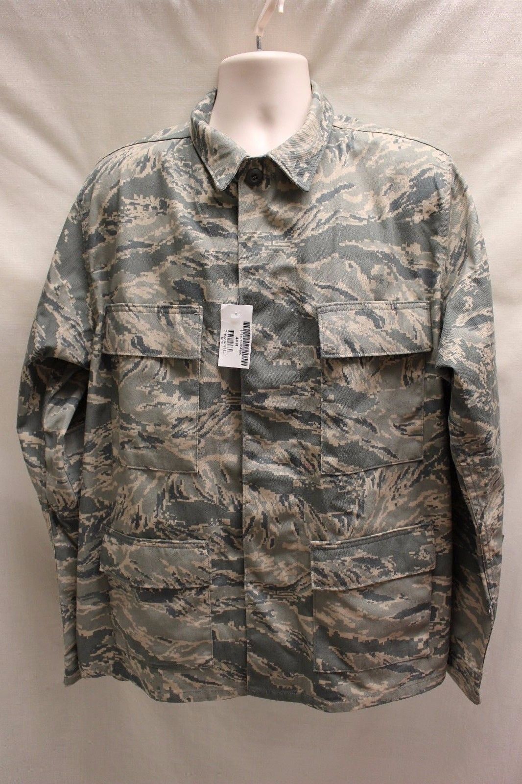 USAF Air Force Men's Utility Coat - ABU - Size: 44L - 8415-01-536-4591 - New