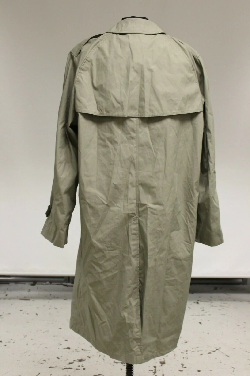 USMC Marine Men's All-Weather Double Breasted Trench Coat w/ Liner - 38 R -Used - Image 2