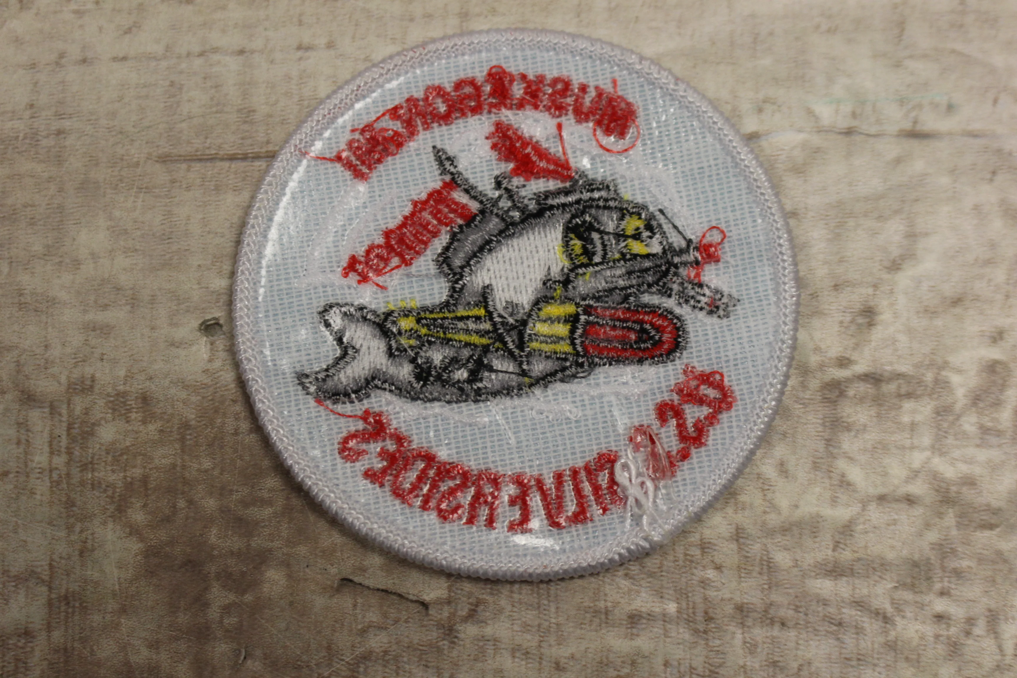 USN USS Silversides Sew On Patch -Used - Image 2