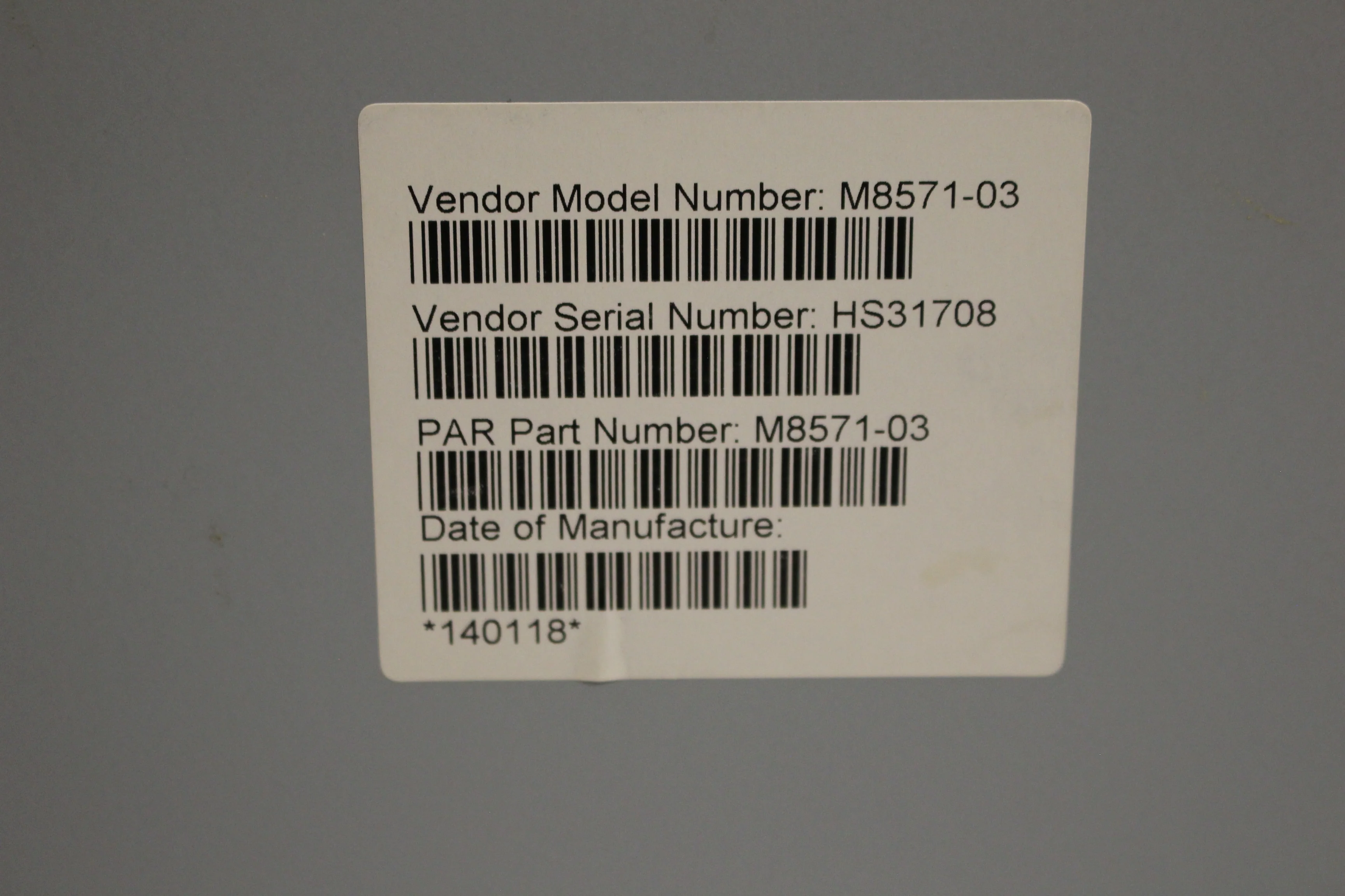 Vendor M8571-03 Cash Drawer with Money Tray Insert & Key - Used - Image 8