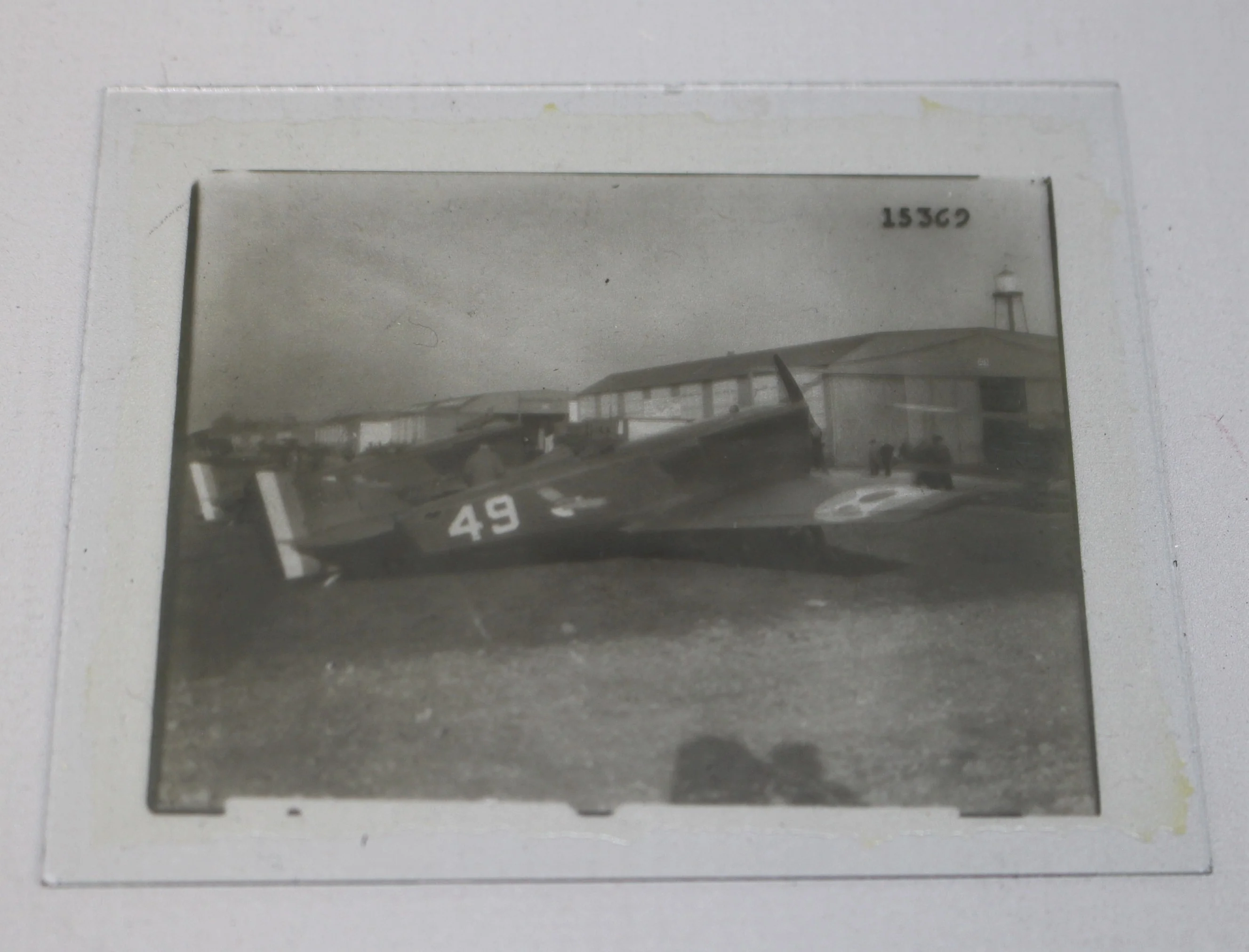 Verville-Sperry R-3 Racer Glass Photography Negative - Image 2