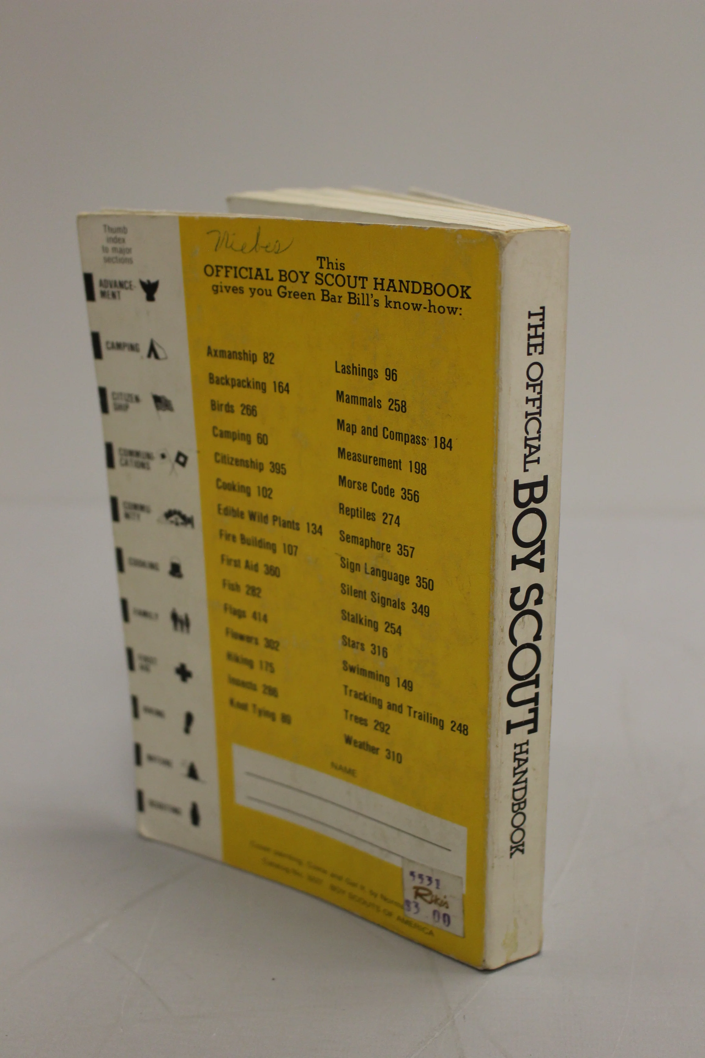 Vintage 1979 Nineth Edition Official Boy Scout Handbook - Used - Image 11