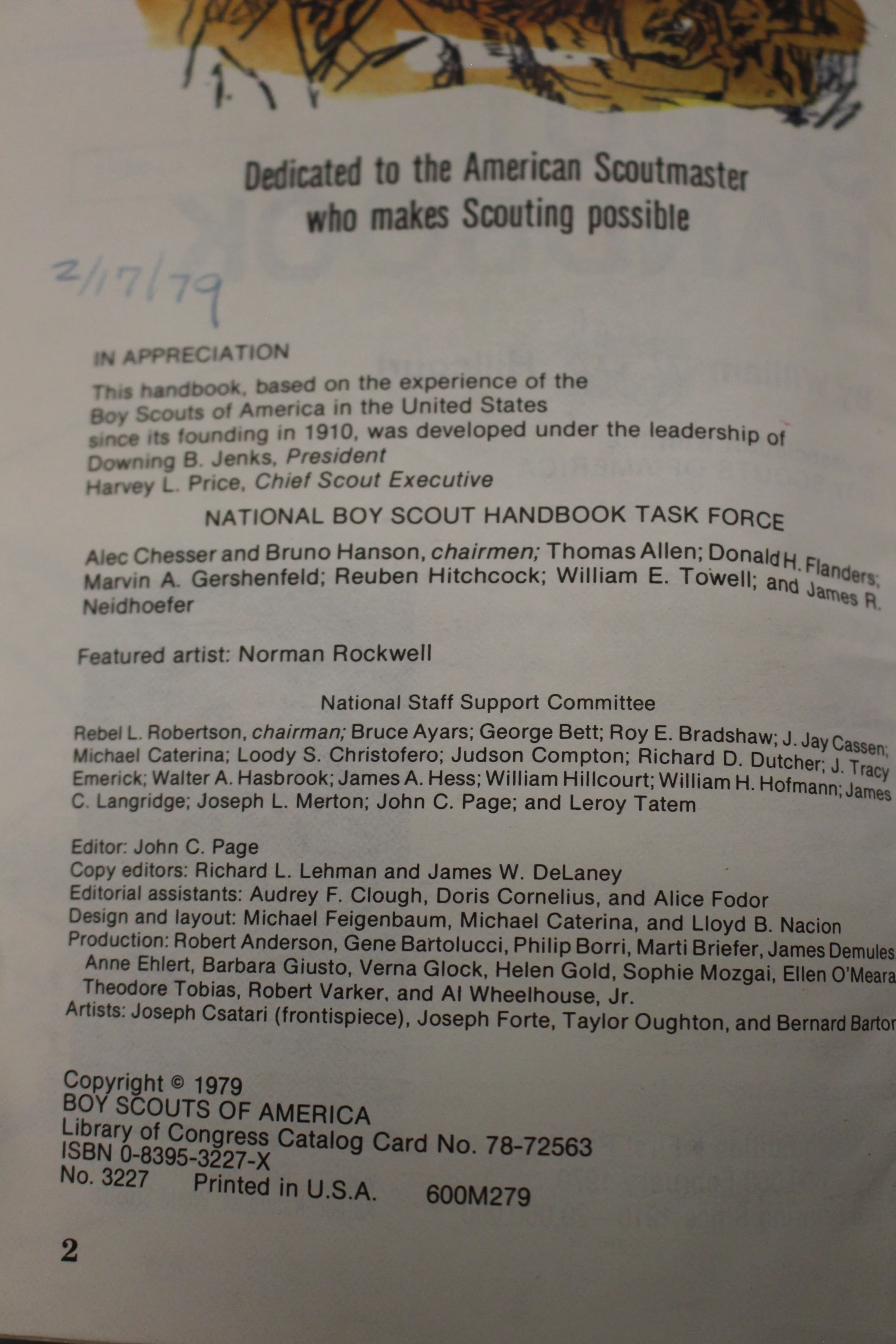 Vintage 1979 Nineth Edition Official Boy Scout Handbook - Used - Image 12