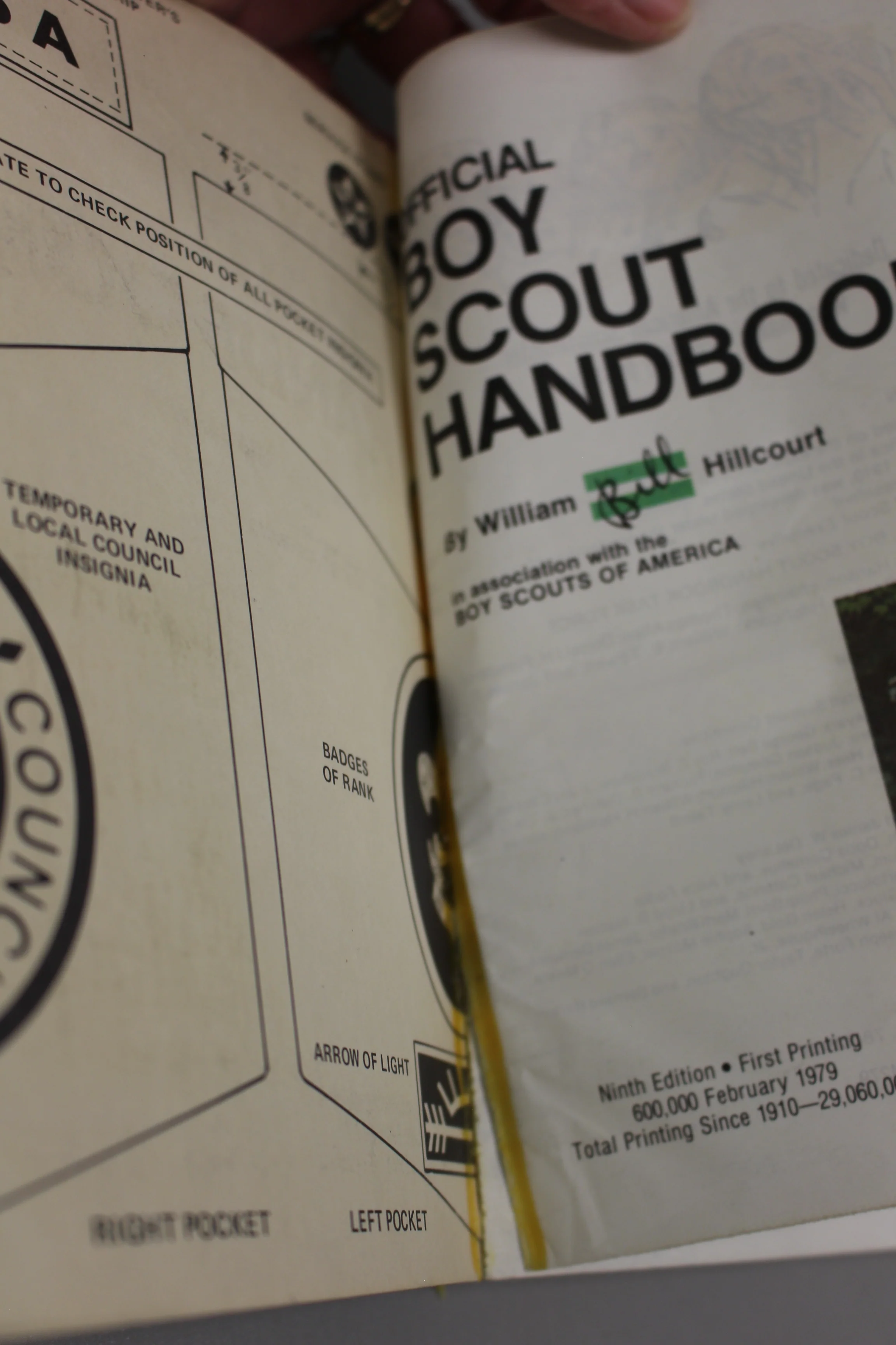 Vintage 1979 Nineth Edition Official Boy Scout Handbook - Used - Image 3