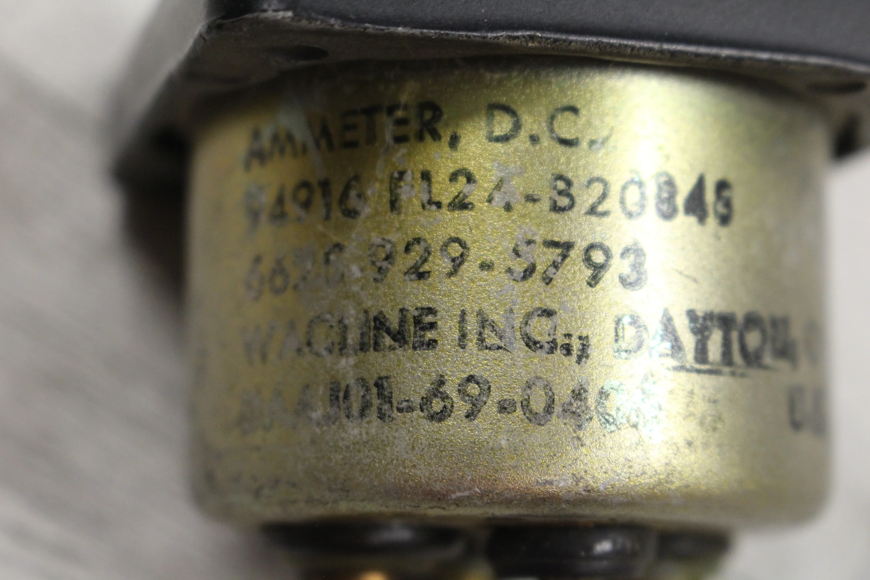 Vintage AM Meter - DC - 6625-929-5793 - Used - Image 8