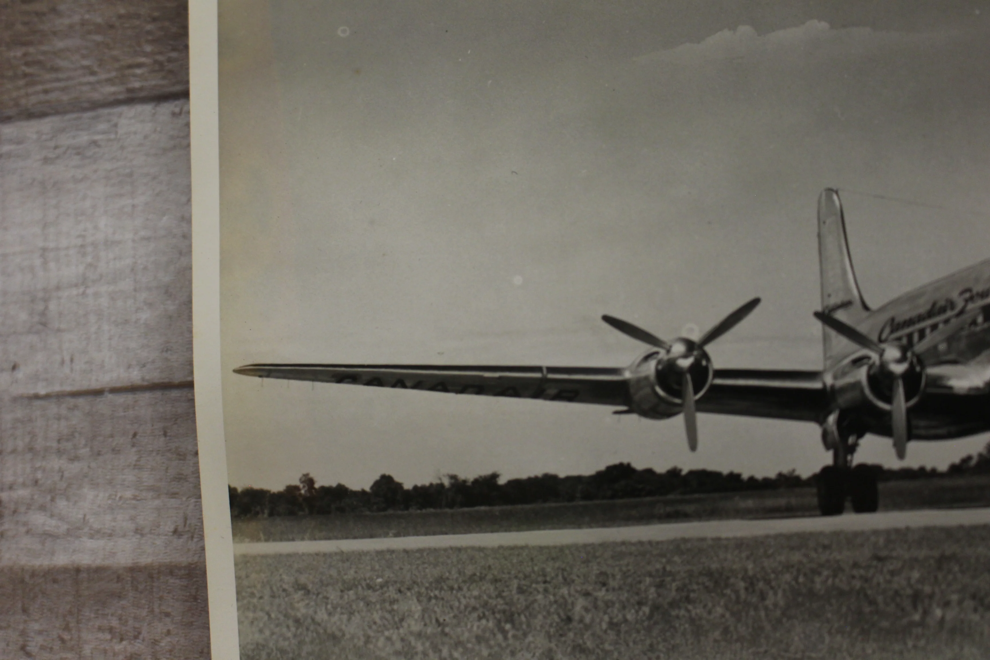 Vintage Authentic and Original Candair Four Aircraft Photo -Used - Image 4