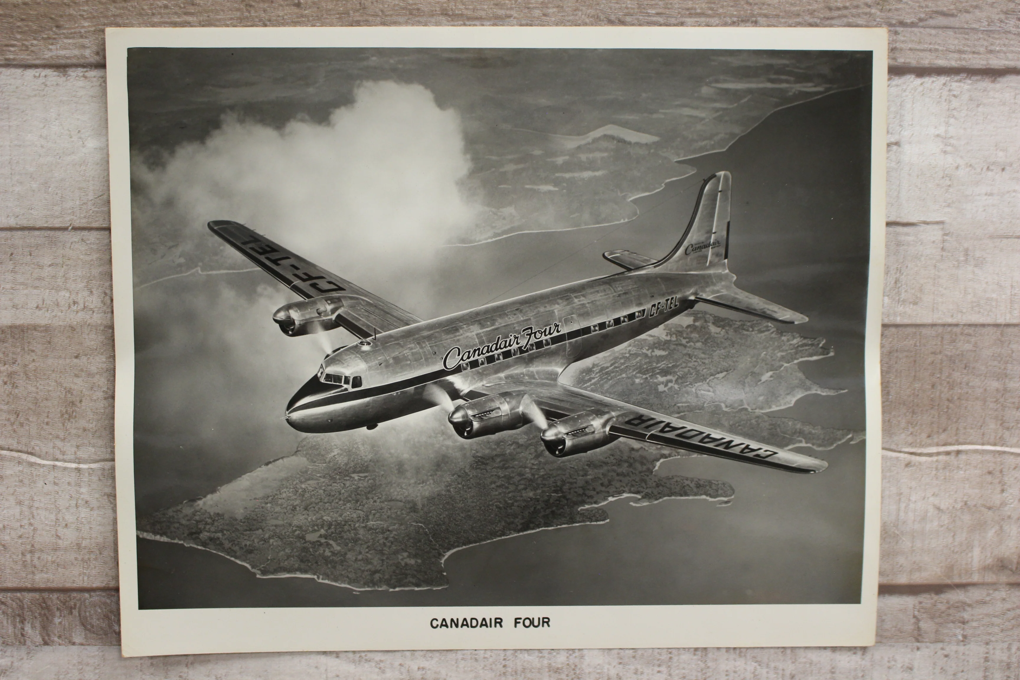 Vintage Authentic and Original Candair Four Plane Photo -Used