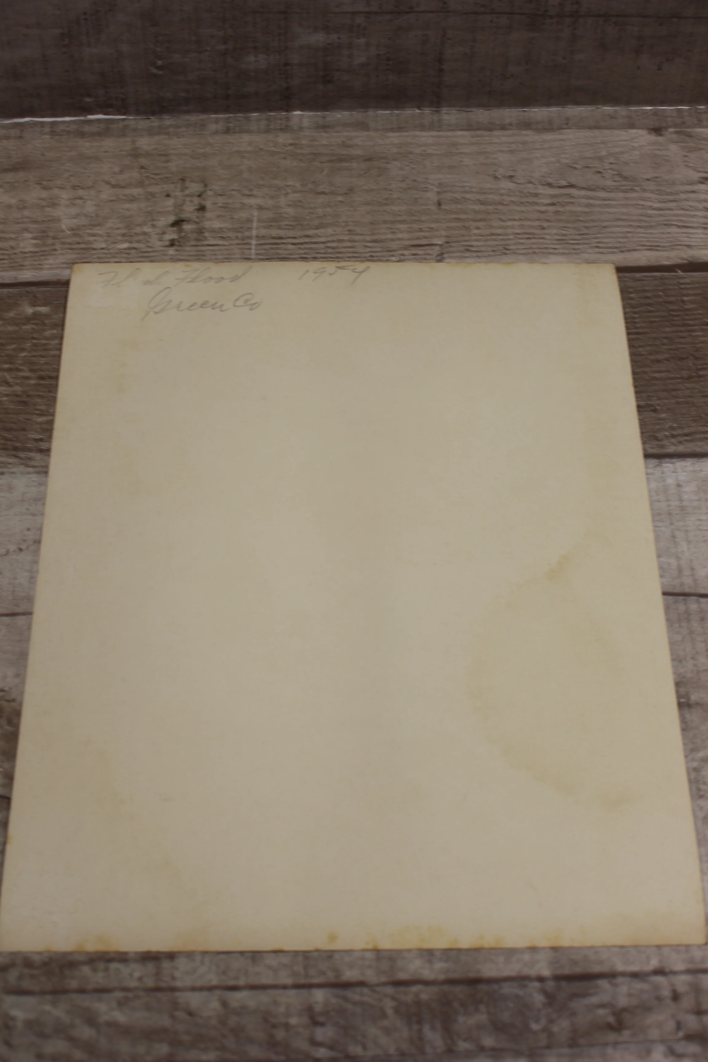 Vintage Authentic and Original Flooded Bridge Photo -Used - Image 2