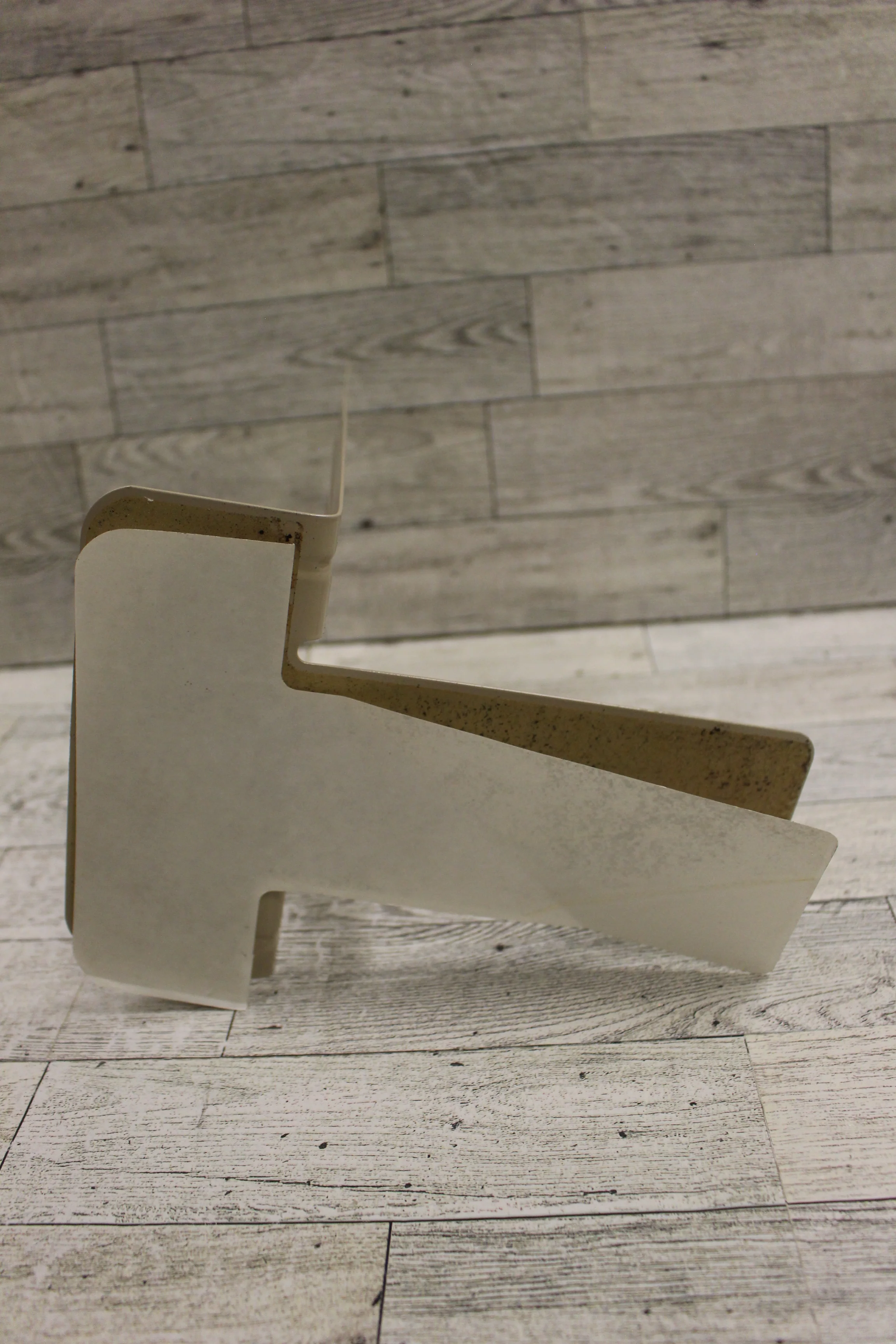 Vintage Beige Metal Bookend - Set of 2 - Used - Image 6