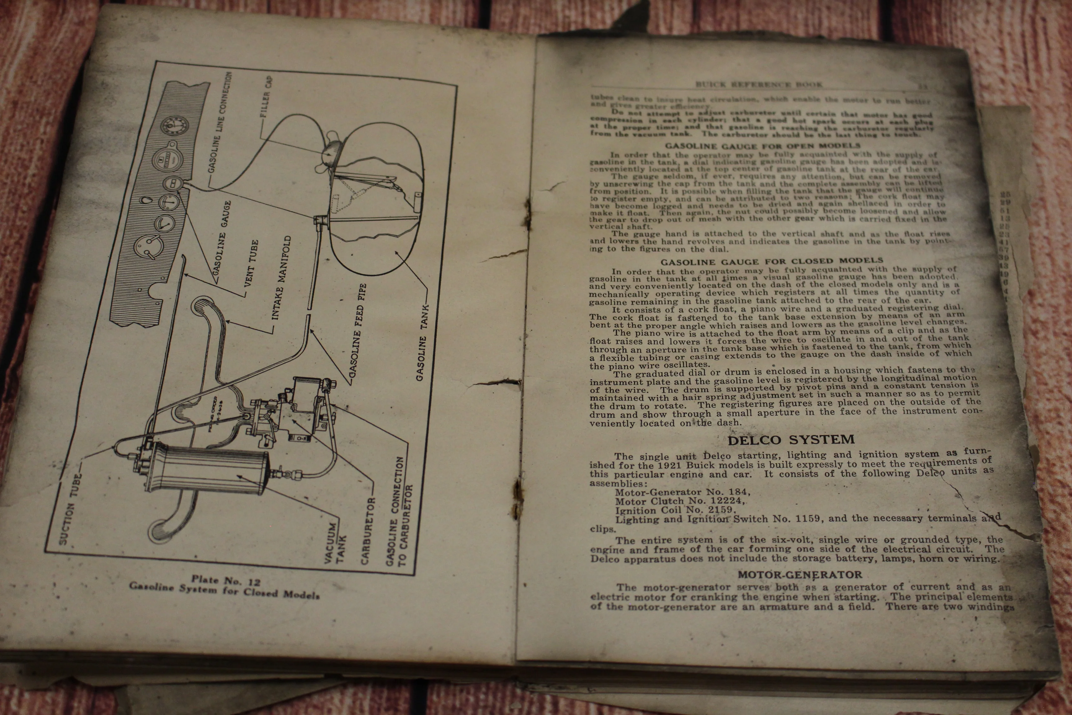Vintage Buick 1921 Six Cylinder Models Reference Book - Used - Image 6