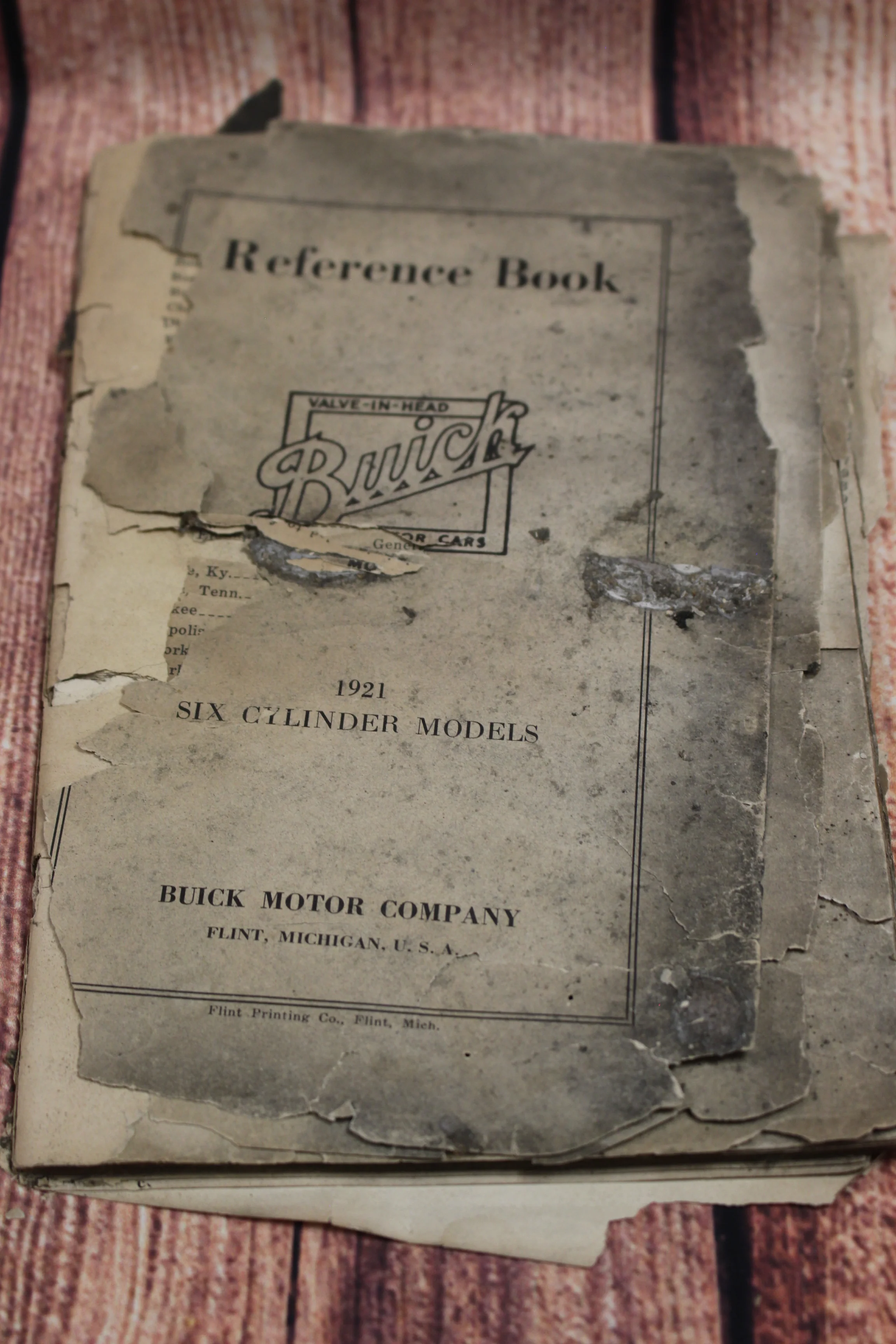 Vintage Buick 1921 Six Cylinder Models Reference Book - Used - Image 7