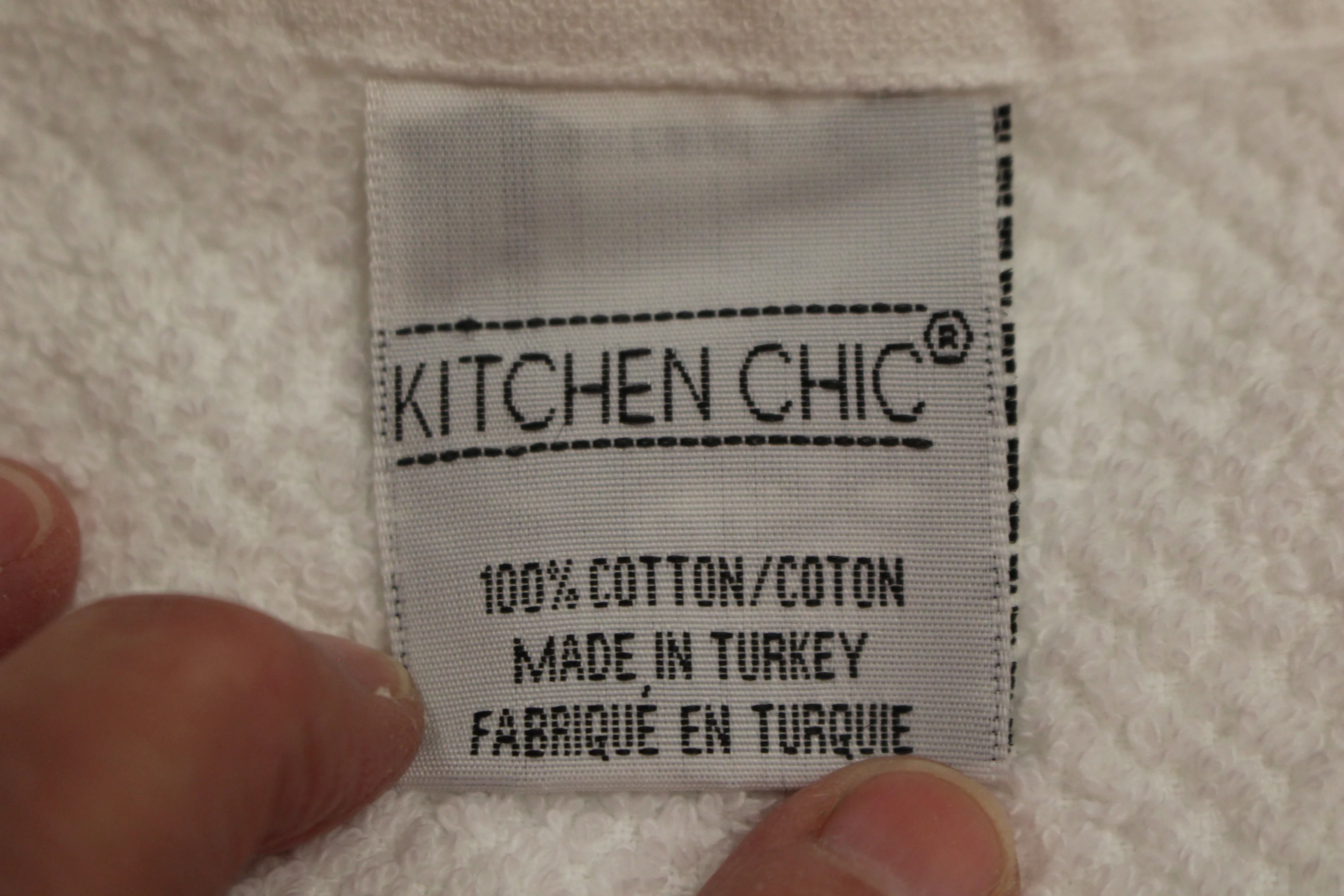 Vintage Embroidered Kitchen Chic Christmas Towel - New - Image 2