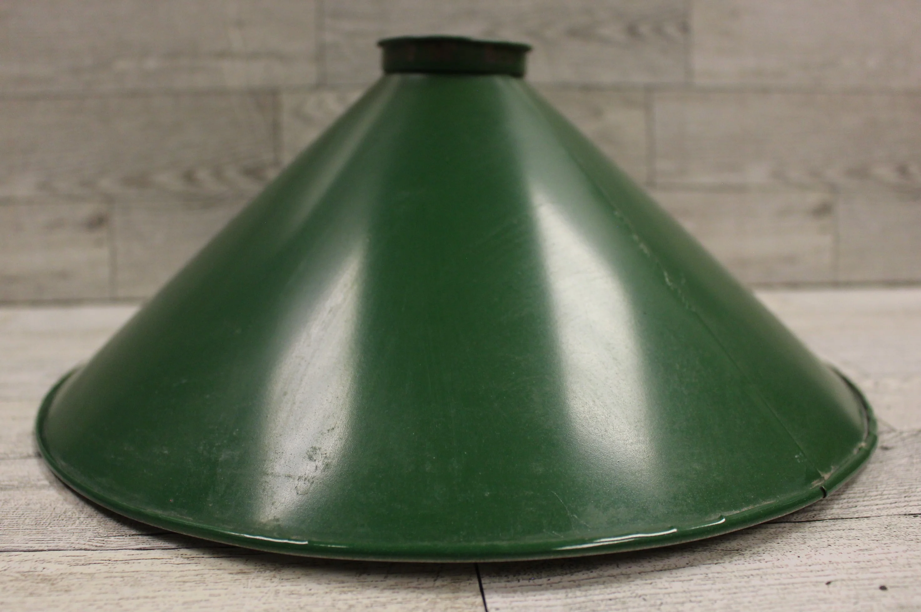 Vintage Green Medal Pendant Lamp Light Shade - Used