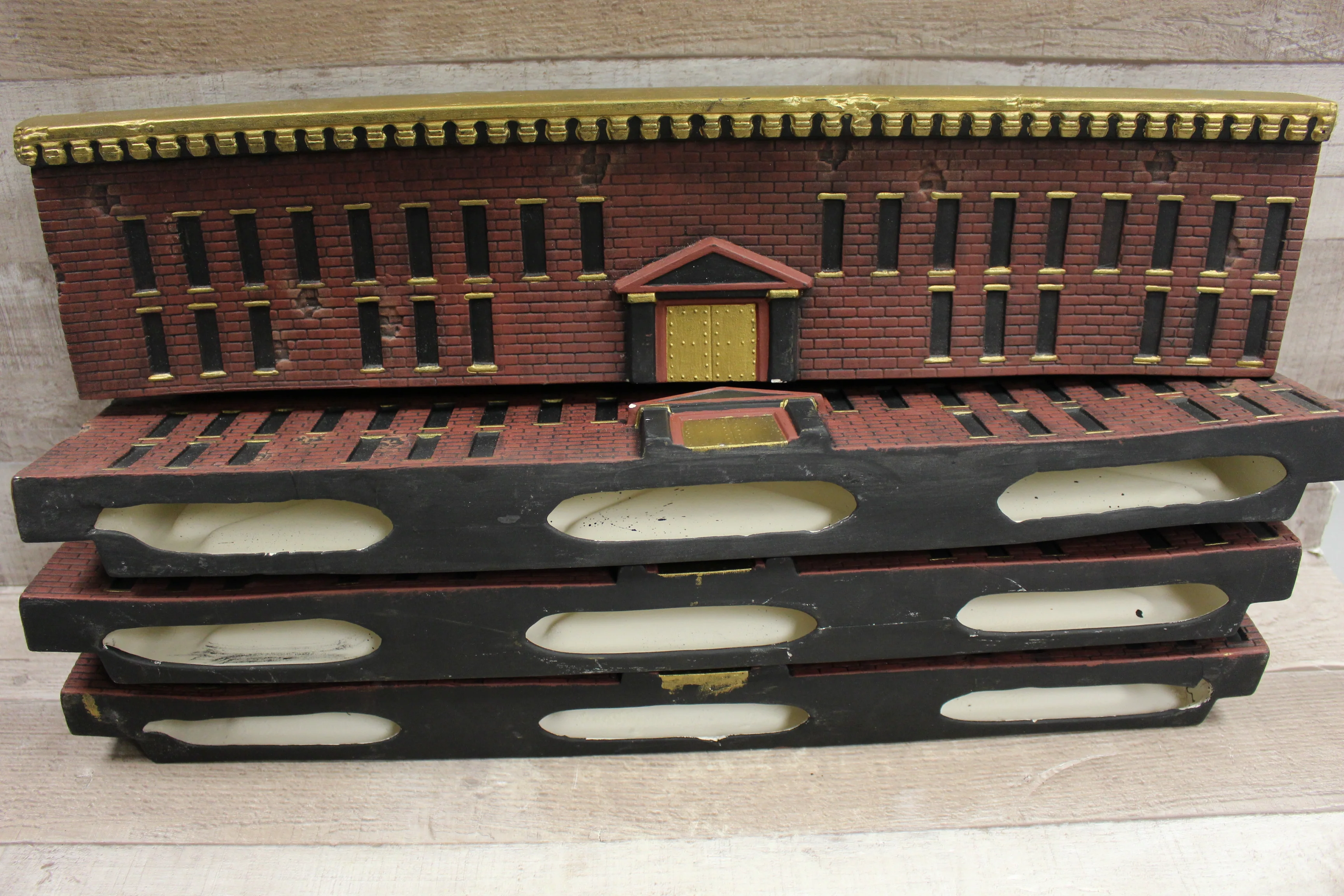 Vintage Hand Painted Civil War Chess Set W/Out Board -Used - Image 5
