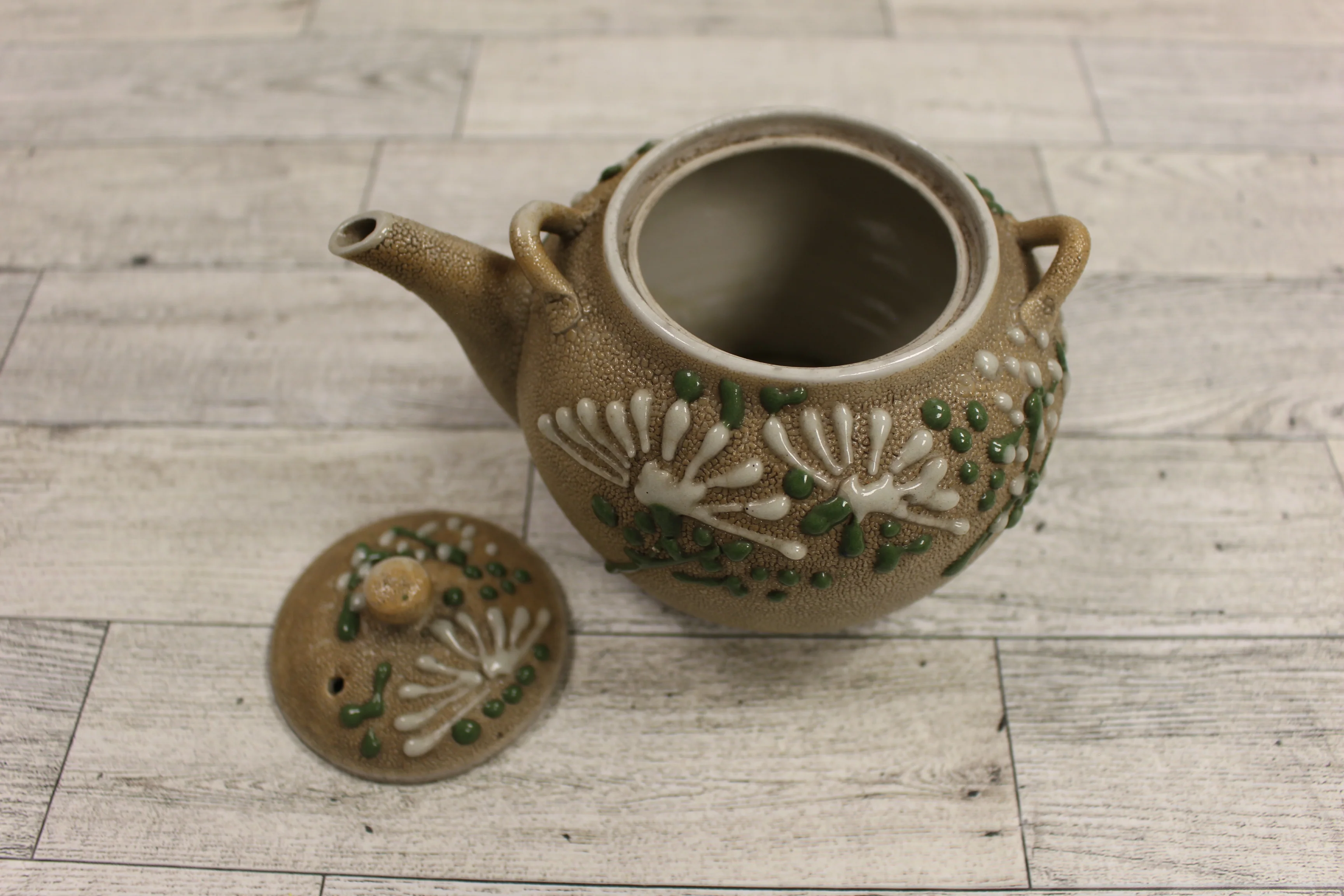 Vintage Japanese Banko Teapot with Lid - Used - Image 4