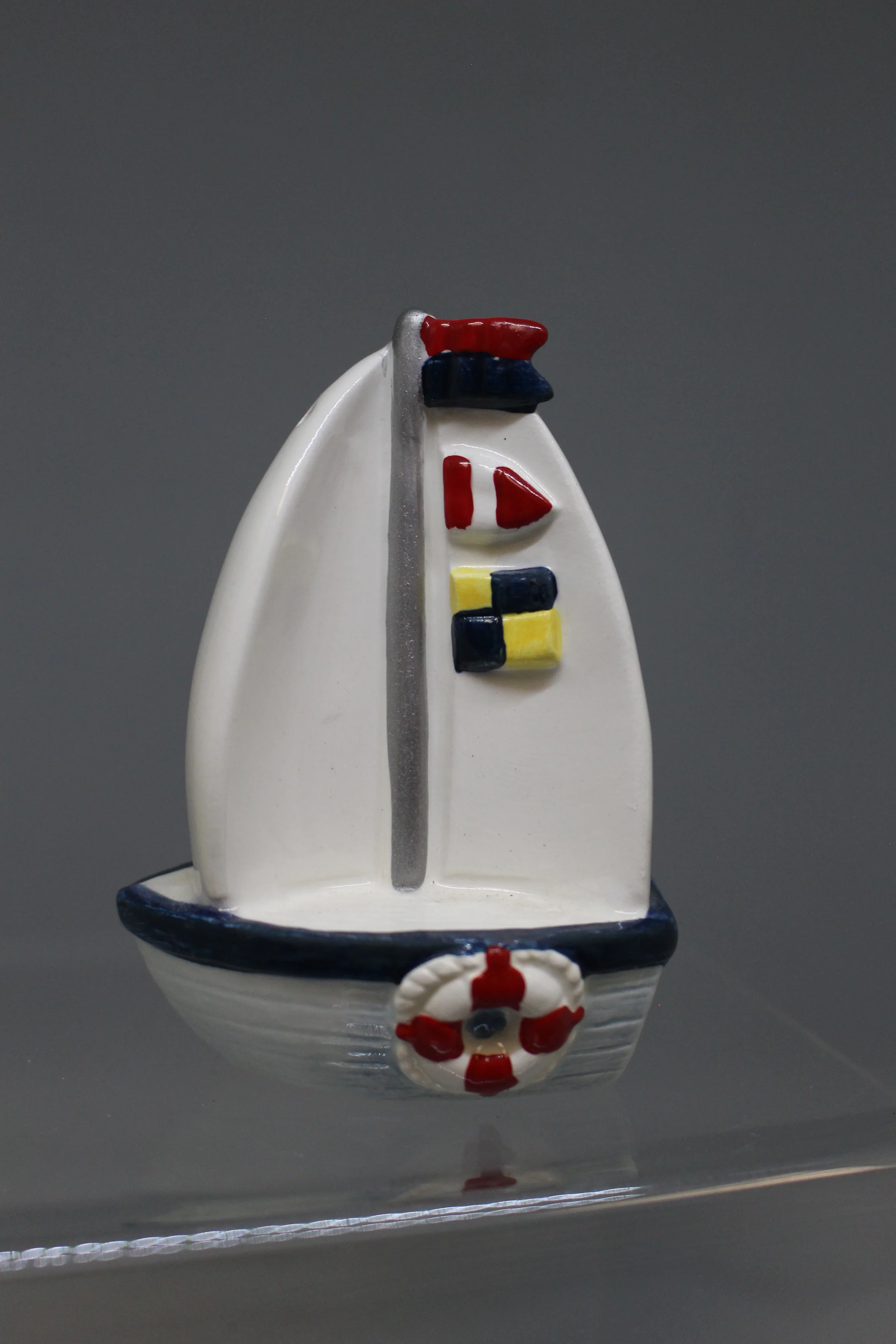 Vintage Lighthouse & Sailboat Mini Salt & Pepper Shakers - Used - Image 6