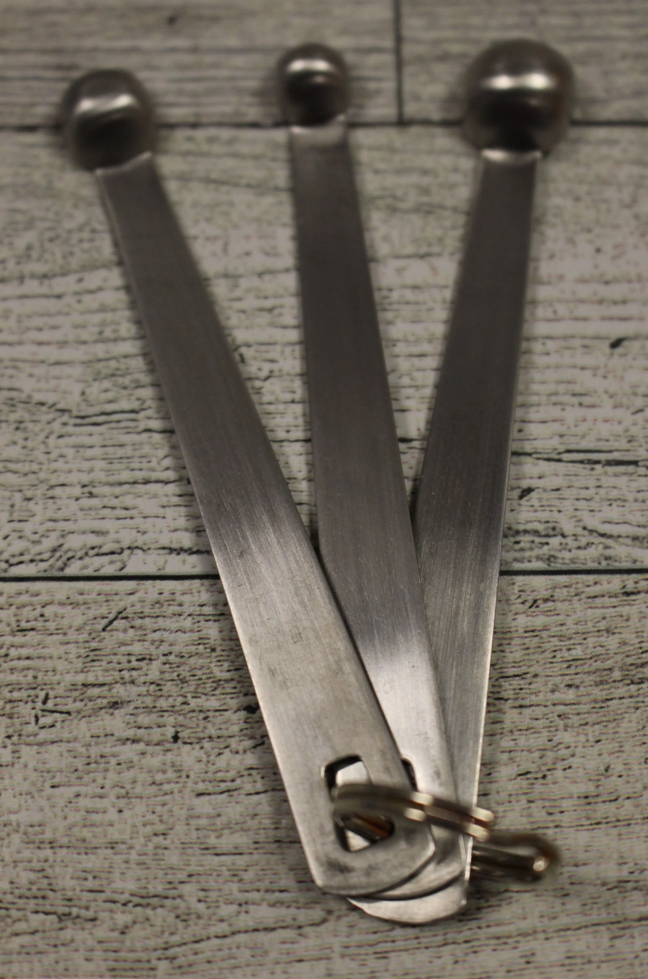 Vintage Measuring Spoons - Pinch, Dash, Smidgen, Stainless Steel - Used - Image 2