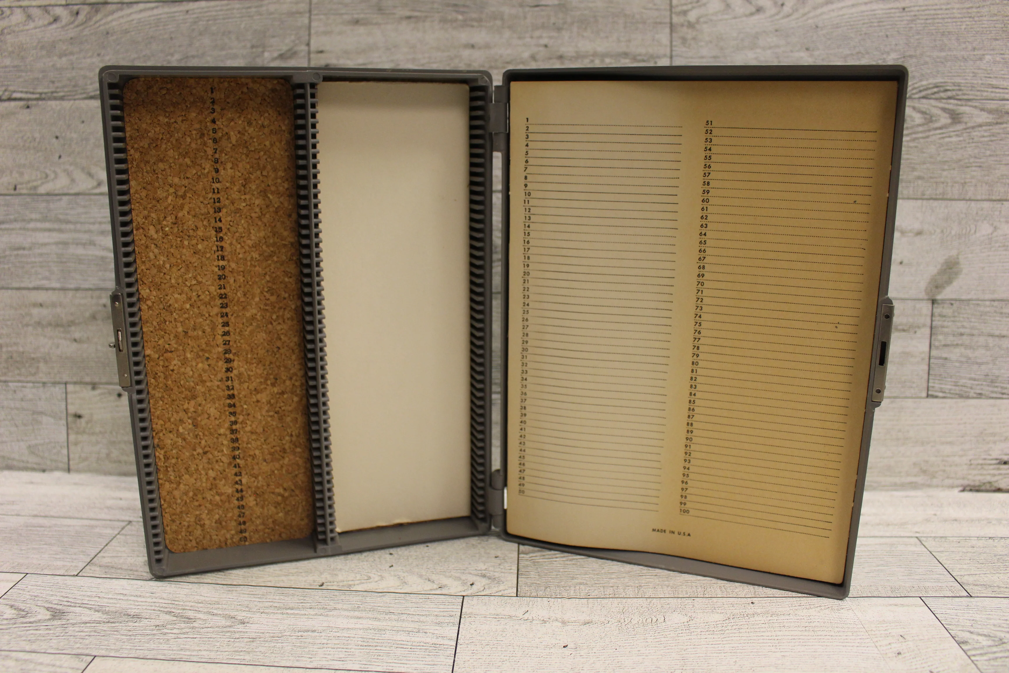 Vintage Microscope Microslides Storage Case - Used - Image 5