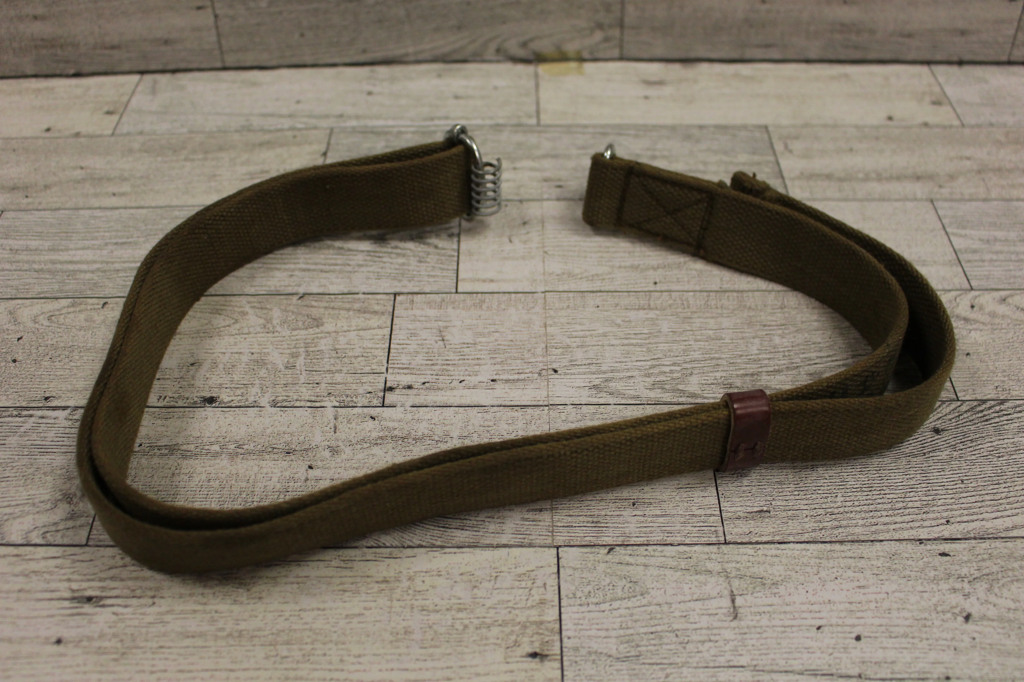Vintage Military Strap - Brown - 7319 - Used - Image 4