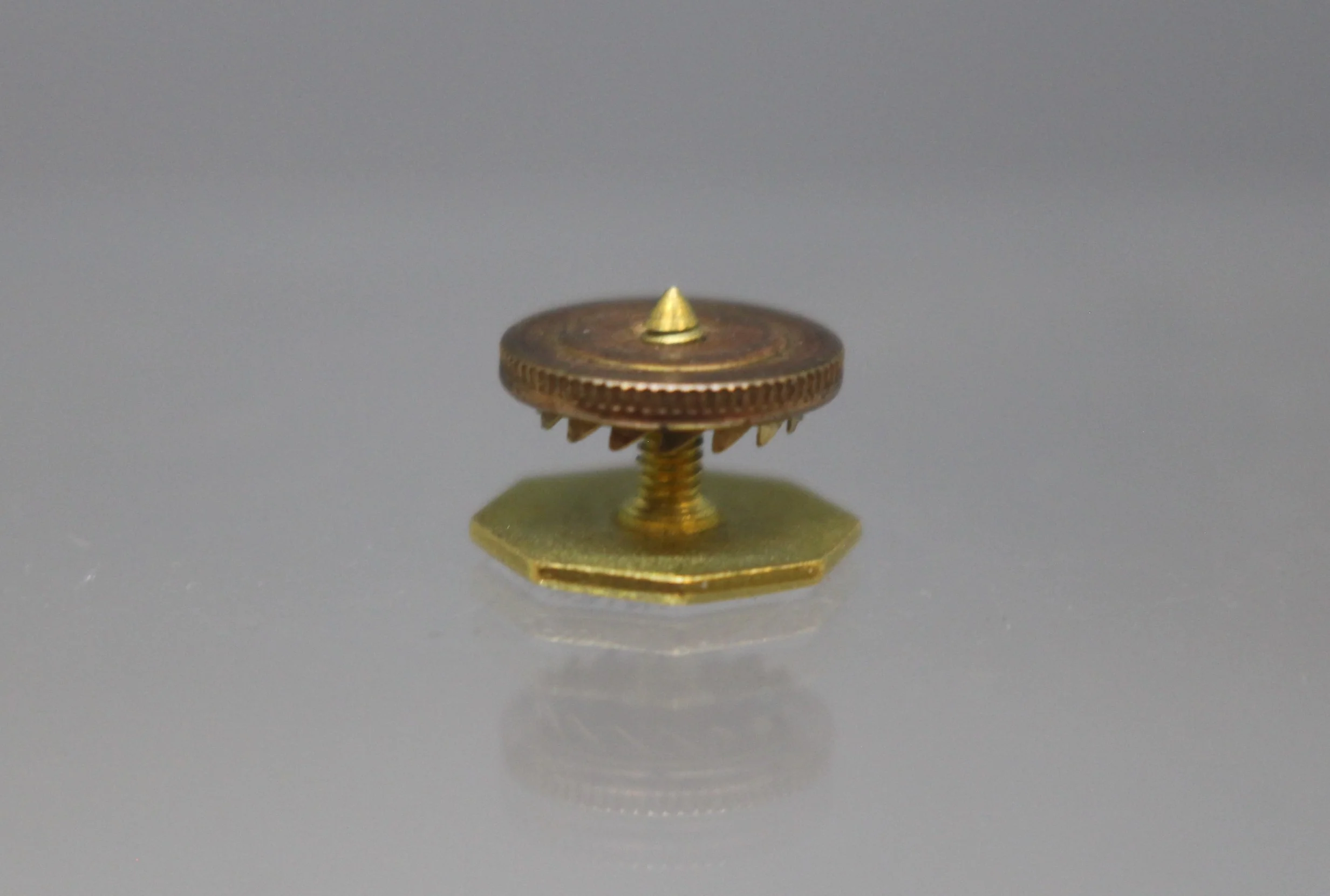 Vintage Optimist International Hat Tie Tack Lapel Pin - Screw On - Used - Image 2