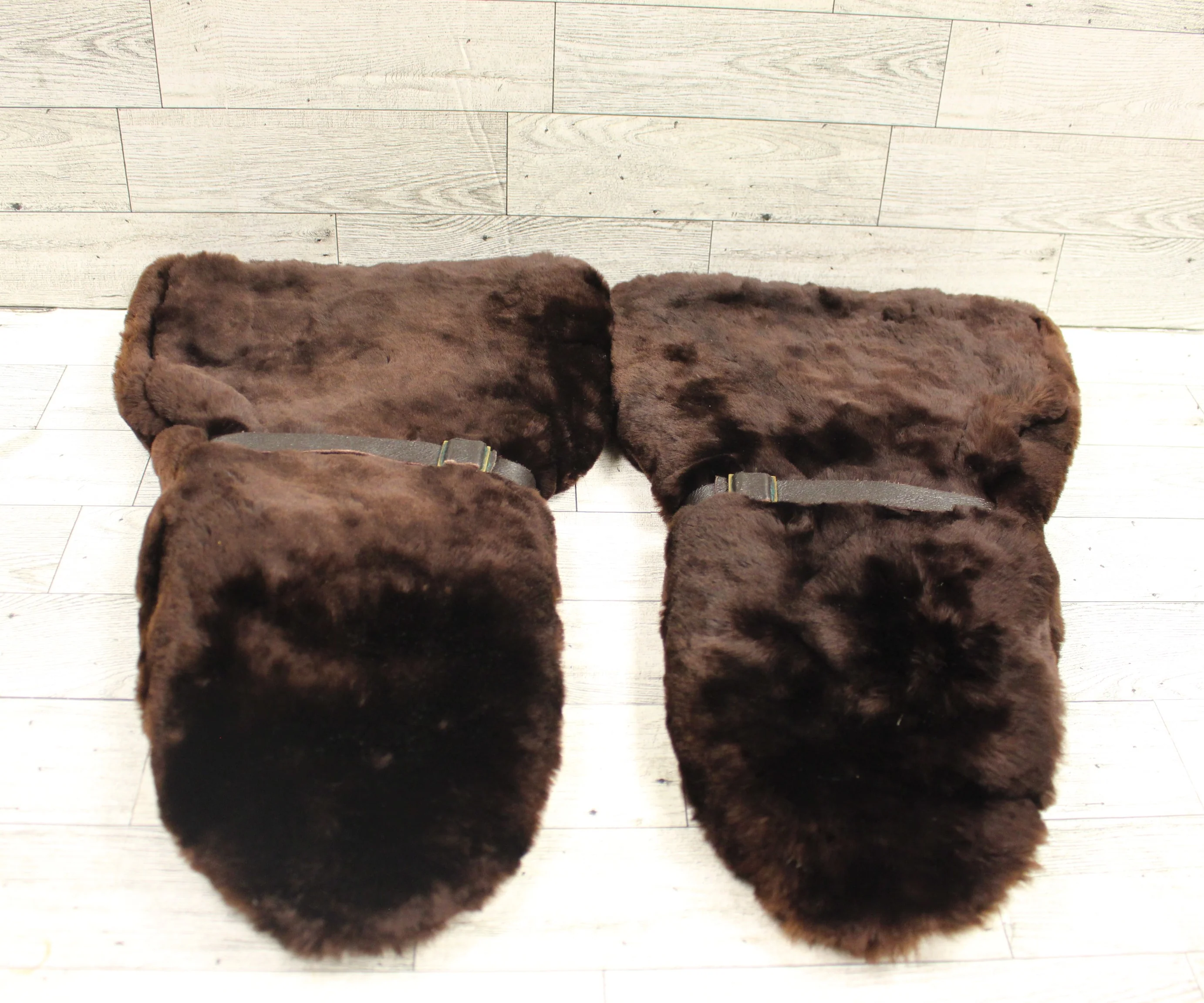 Vintage P. Gay & Sons Faux Fur Winter Gloves - Used