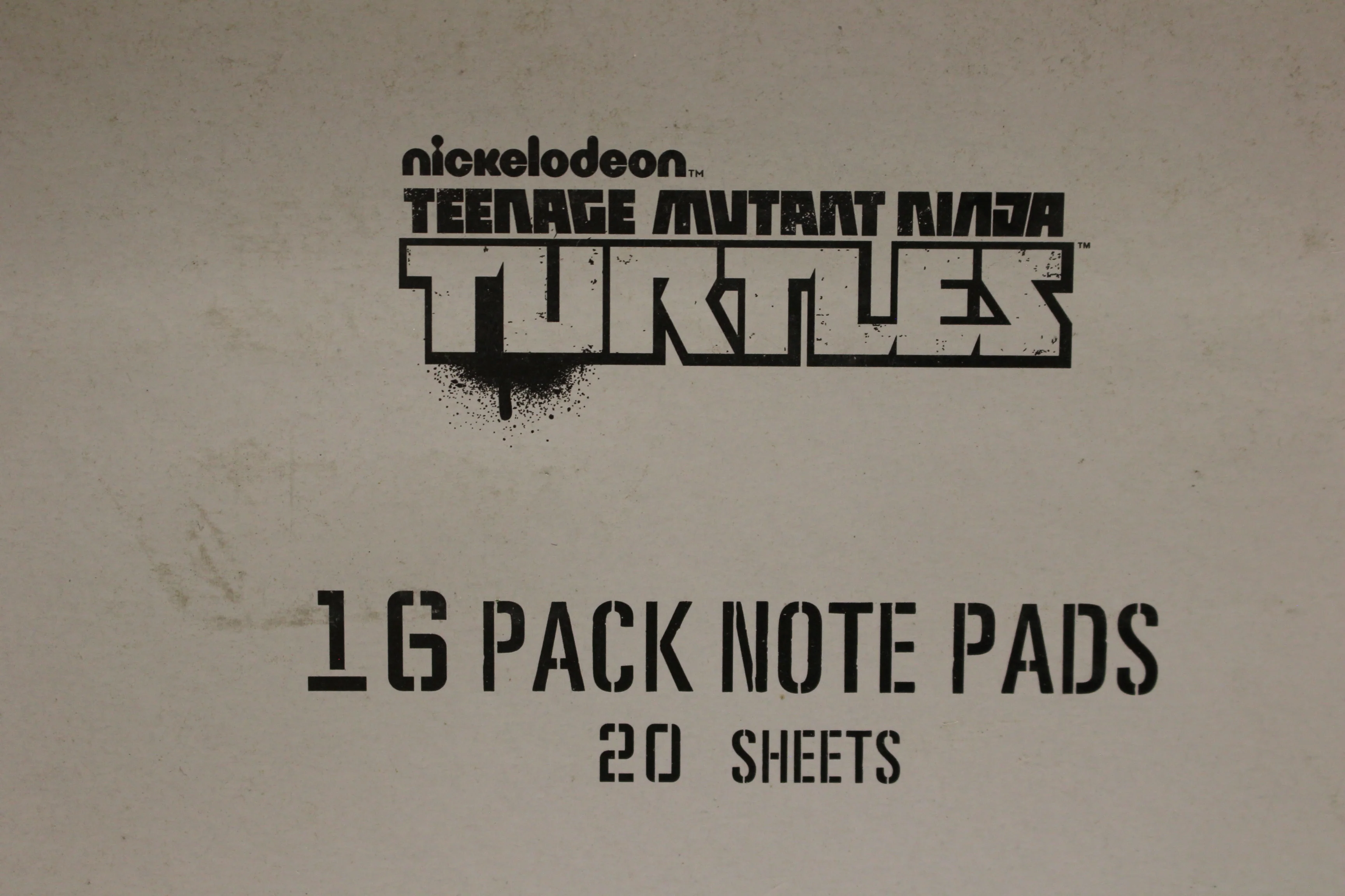 Vintage Teenage Mutant Ninja Turtles Mini Note Pads - Set of 16 - New - Image 2