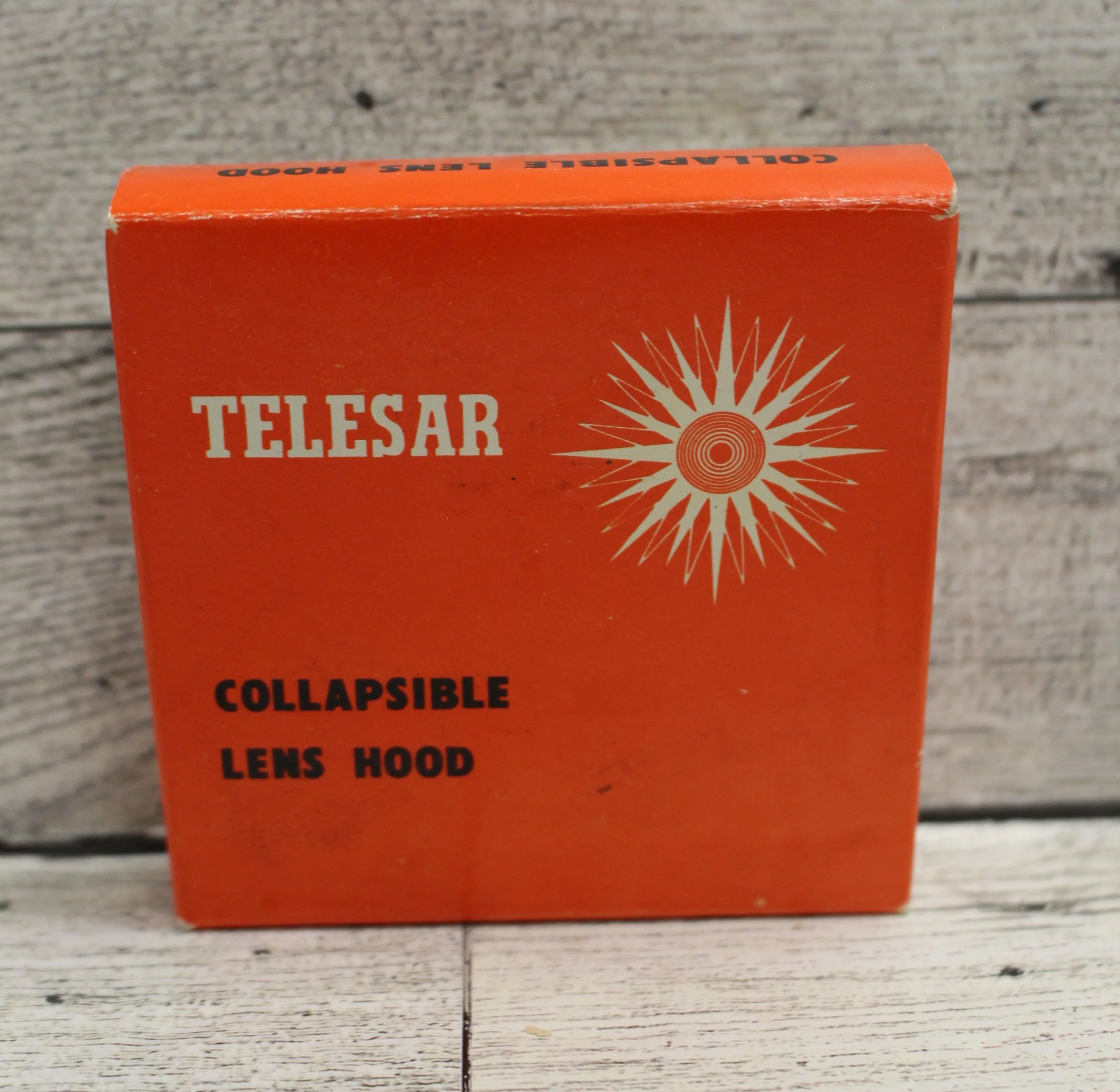 Vintage Telesar Collapsible Rubber Lens Hood - 55mm - Used