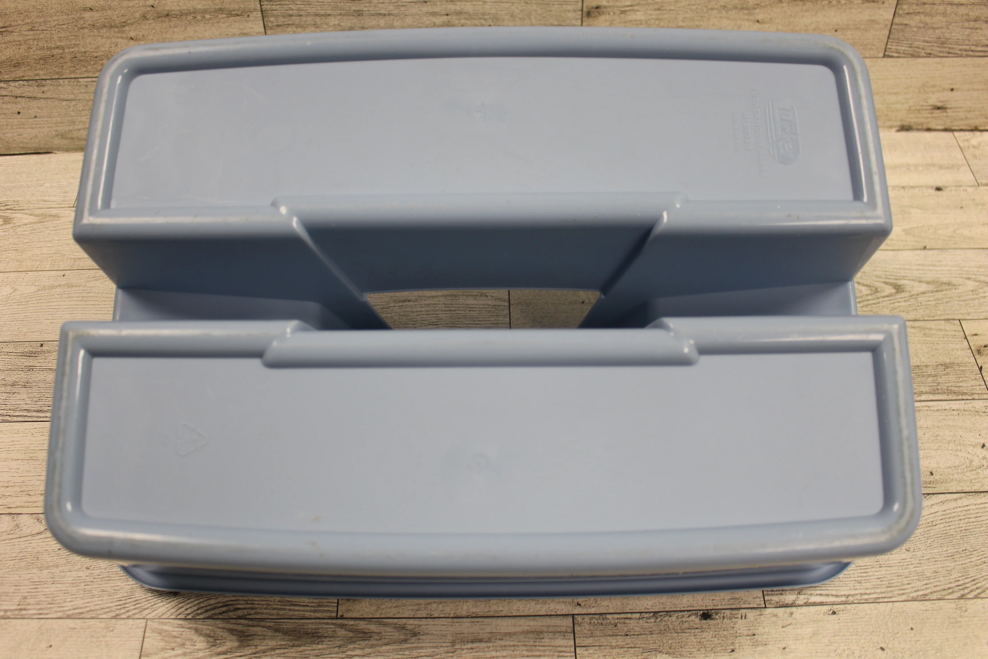 Vintage Tucker Tote Caddy for Storage Anywhere - Wedgewood - Blue - 0033-3 -Used - Image 3