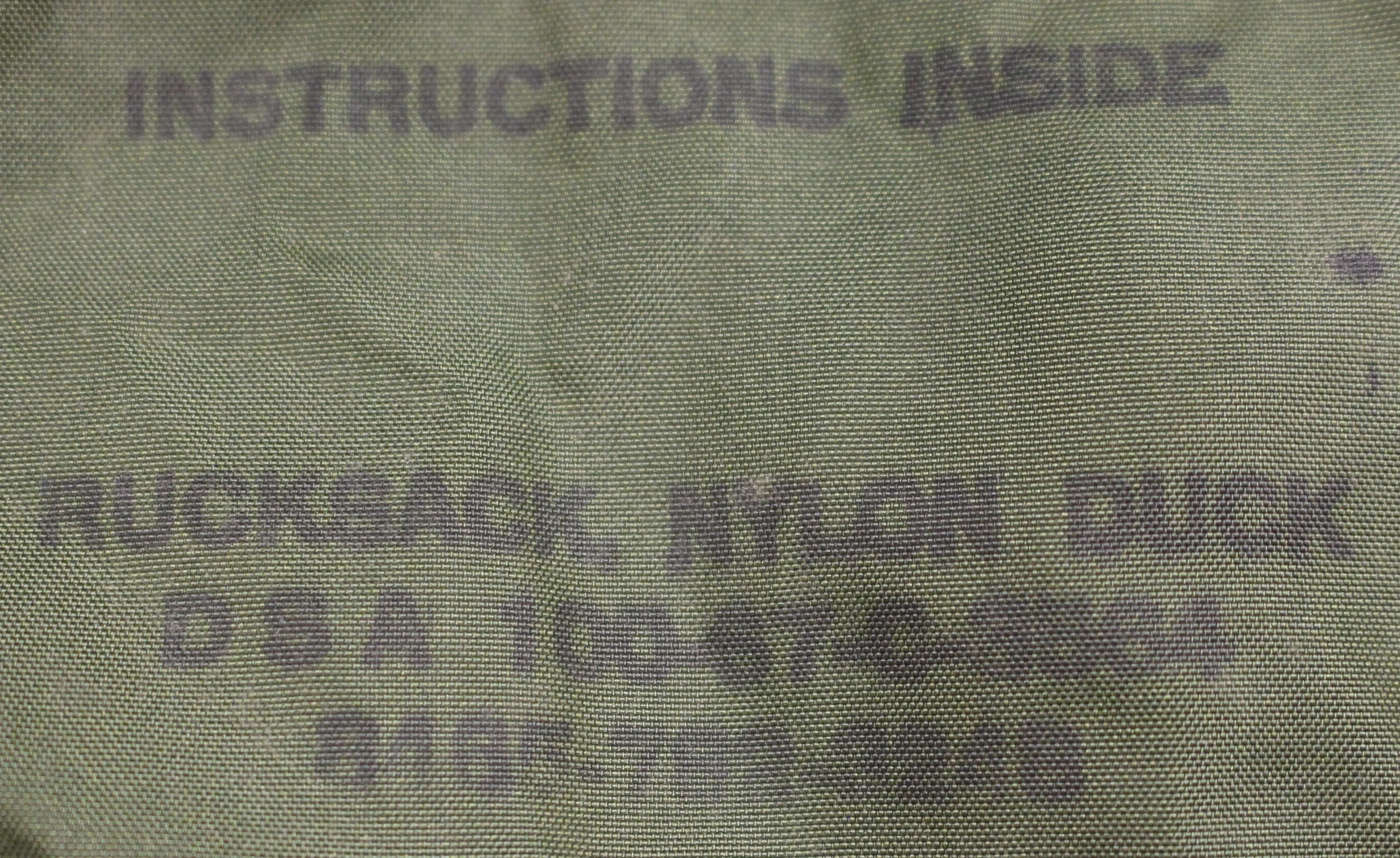 Vintage US ARMY 1965 Nylon Duck Rucksack - 8465-782-8248 - Used - Image 10