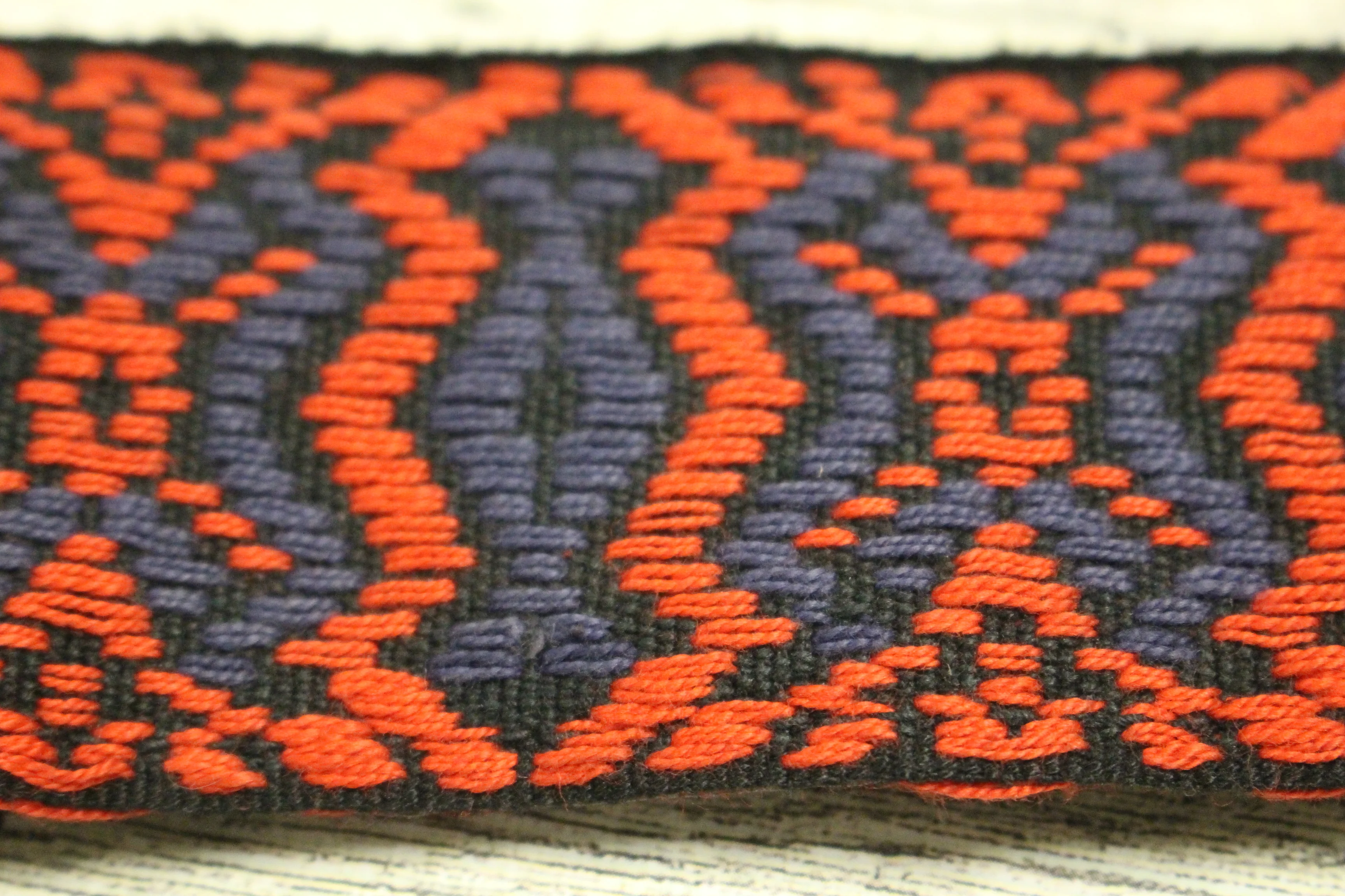 Vintage Wide Woven Retro Camera Strap - Used - Image 5