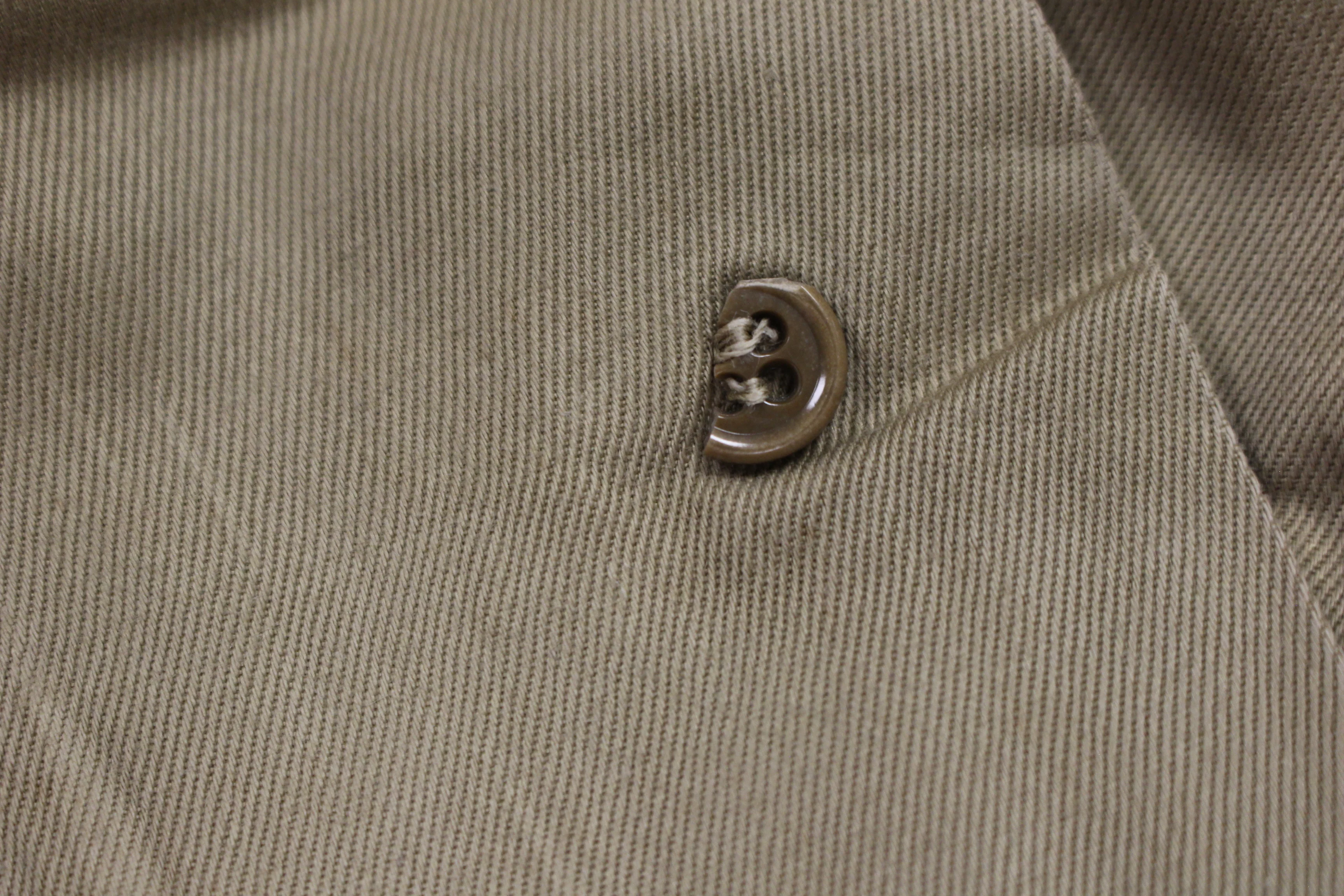 Vintage WWII 5th Army A5 Division Long Sleeve Button Up Shirt - 14.5 x 33 (#1) - Image 10