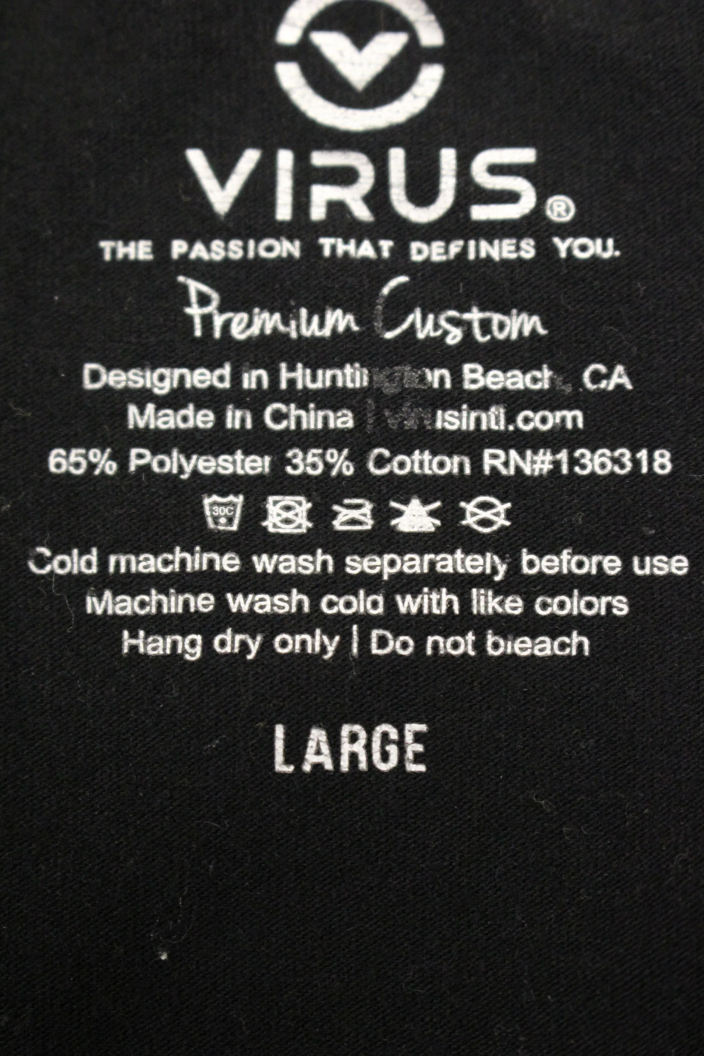 Virus International T-Shirt - Large - Used - Image 5