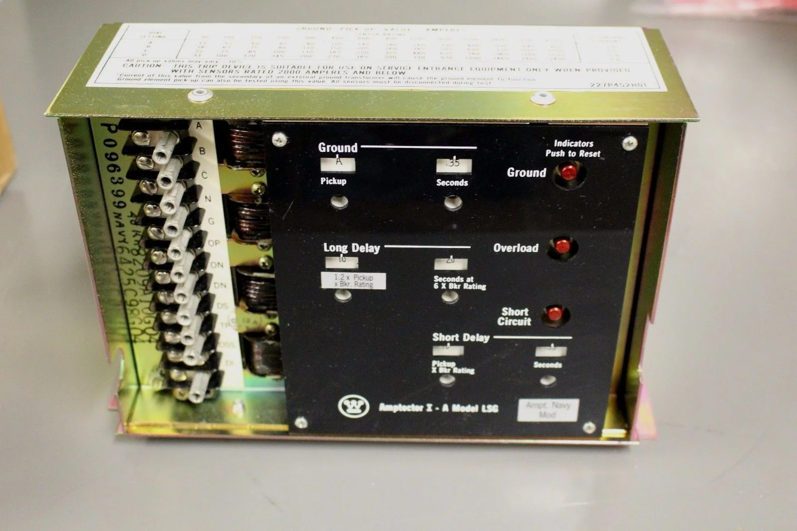 Westinghouse Amptector Retrofit Kits for DBN Breakers, Circuit Breaker Tripper - Image 2