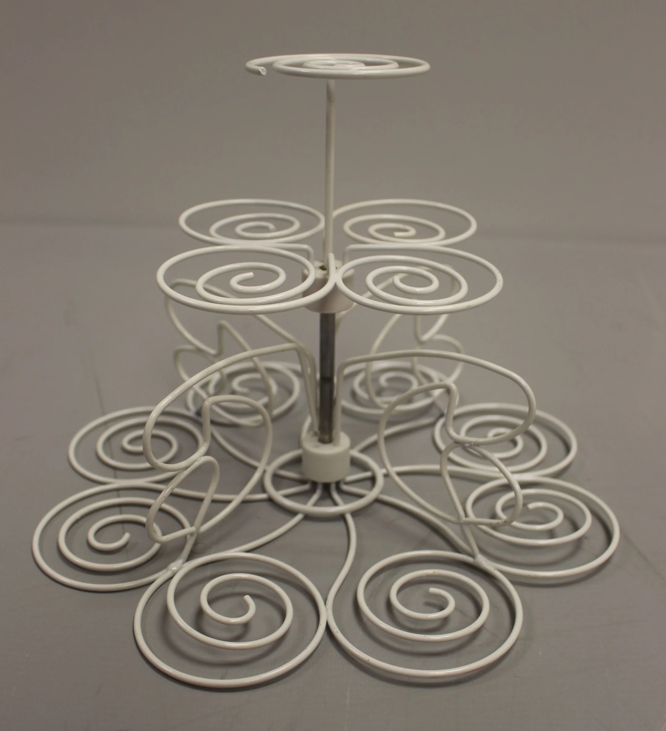 Wilton White Metal Cupcake & Dessert Stand - Used - Image 2