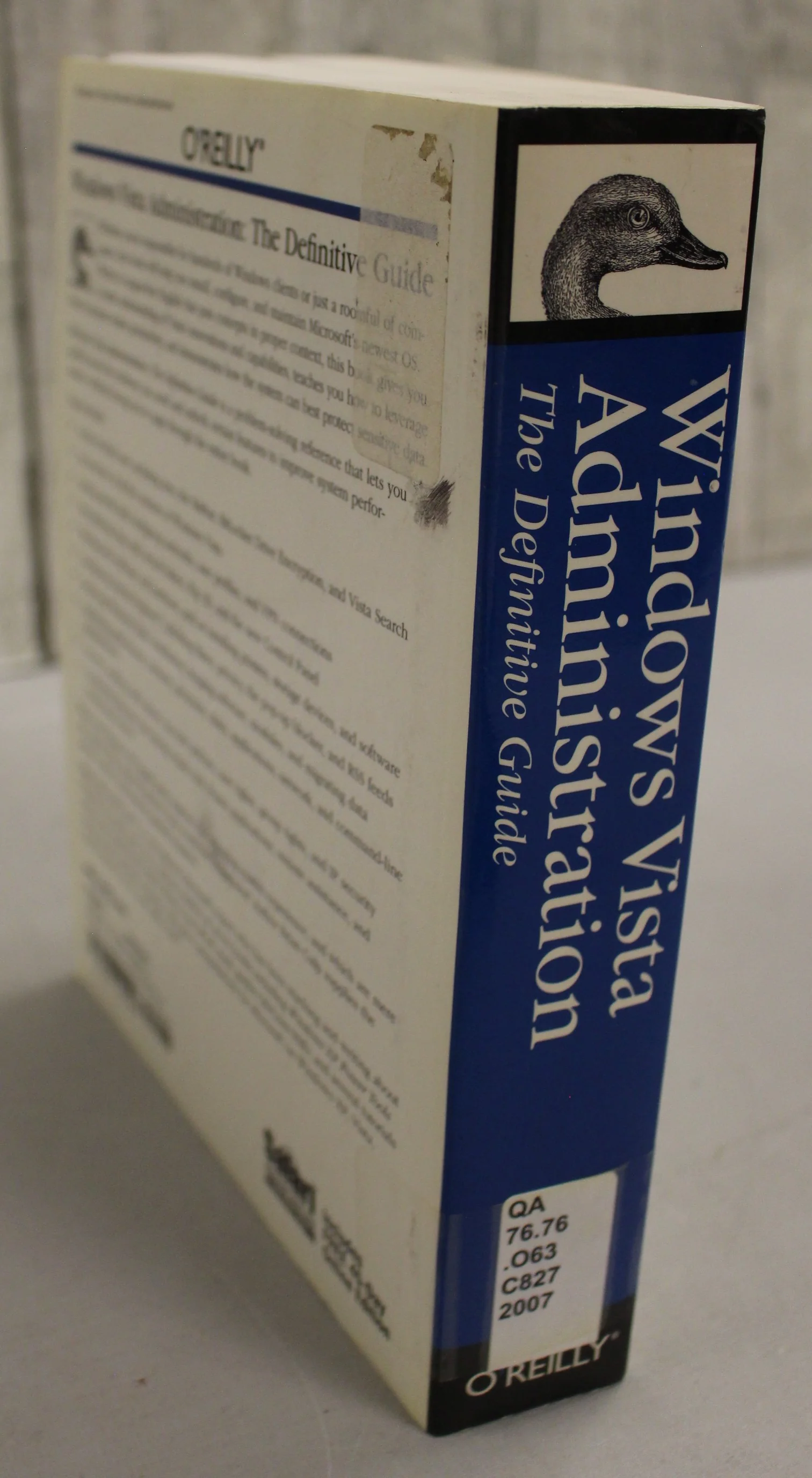 Windows Vista Administration: The Definitive Guide - Brian Culp - Image 2