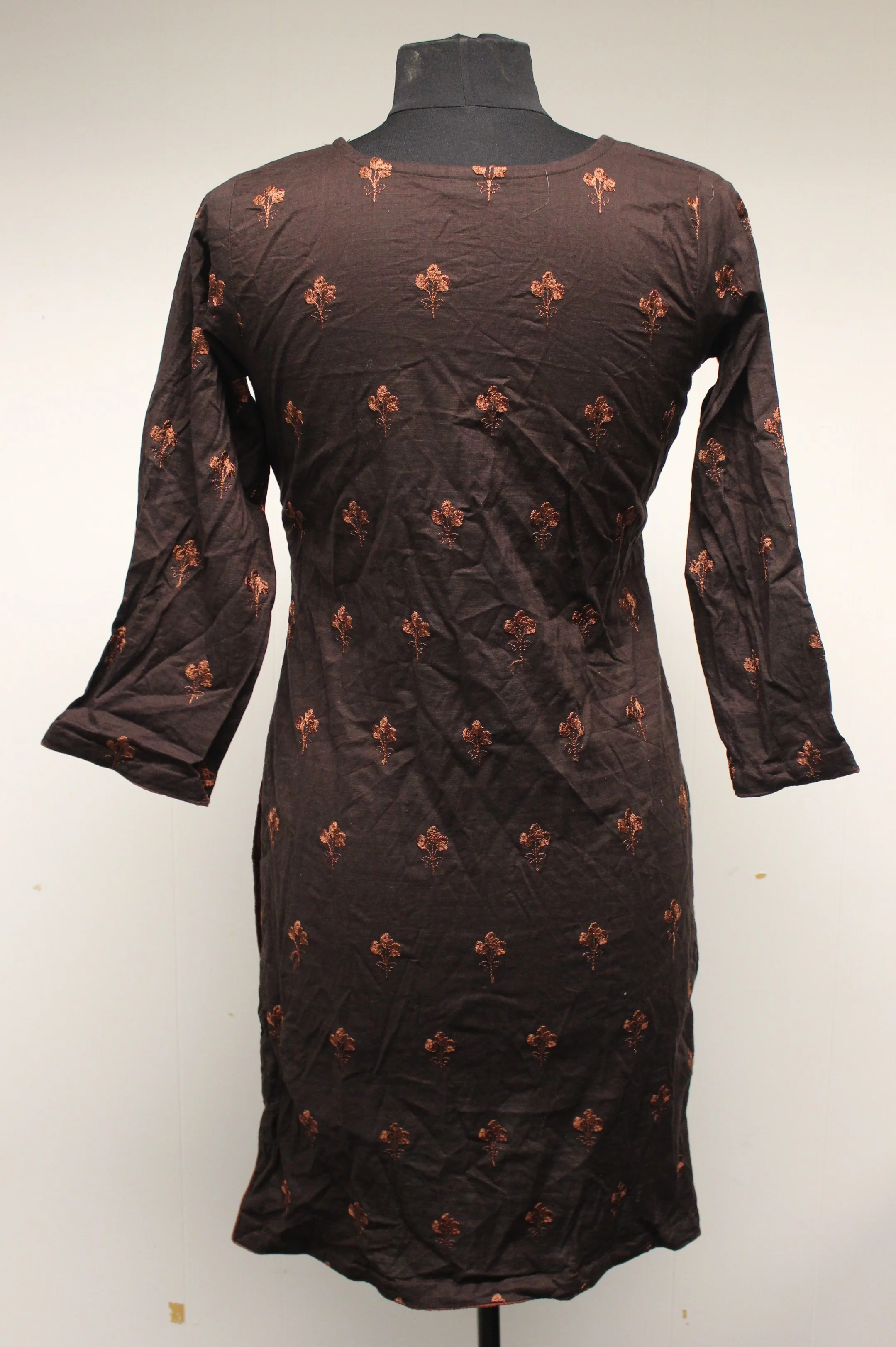 Women's Floral Long Sleeve Dress - Small - Israeli Palestinian - Used - Image 2