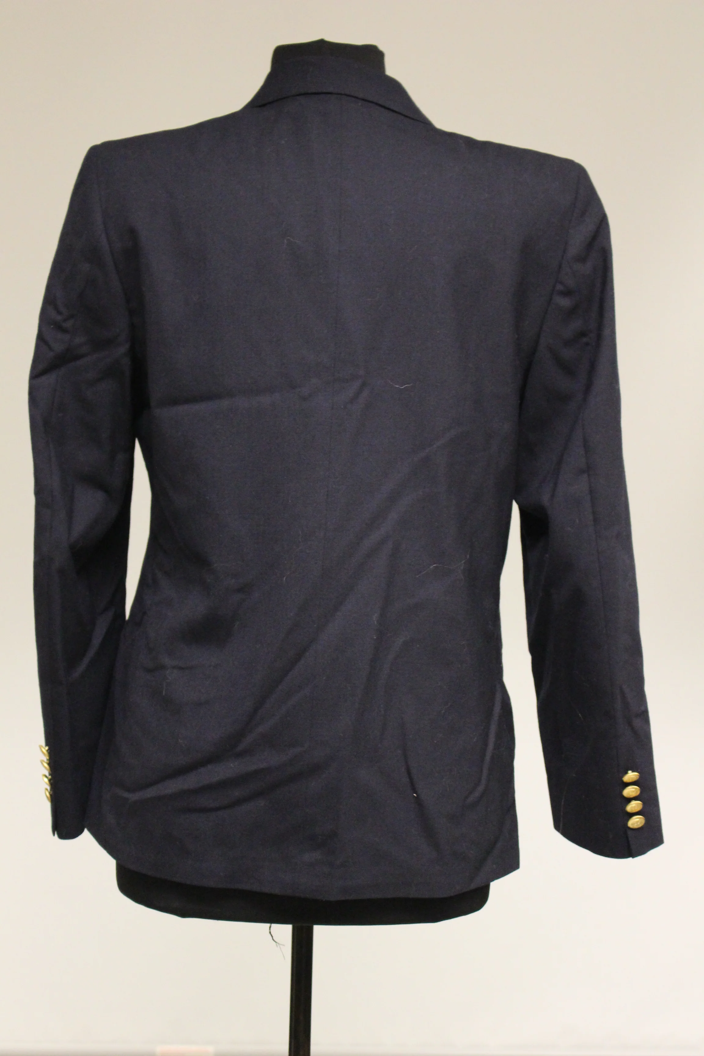 Women's Navy Blue Dress Coat, 10 Regular - Image 2