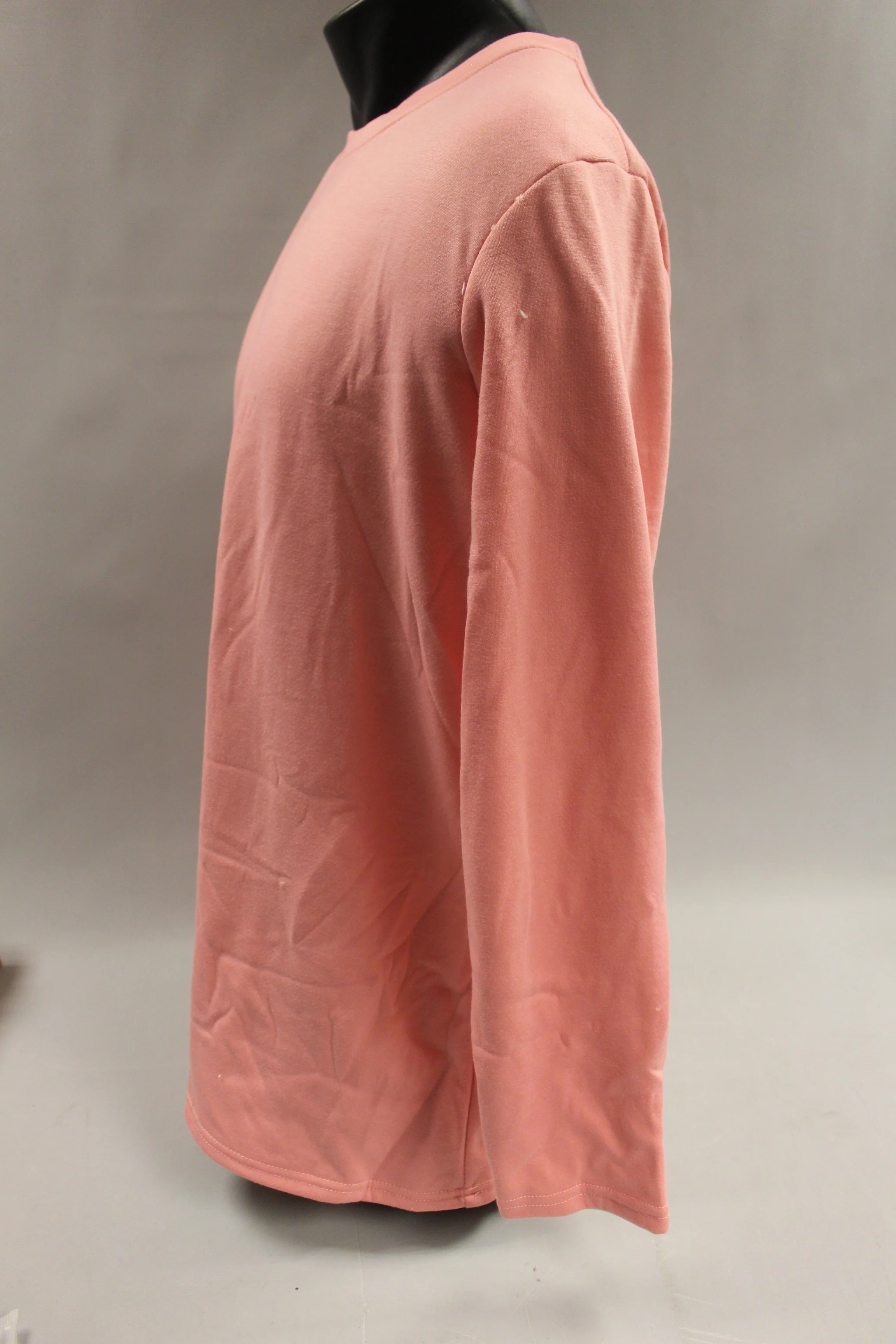 Women's Soft Pullover Long Sleeve Sweatshirt - Size: XXL - Coral - New - Image 3