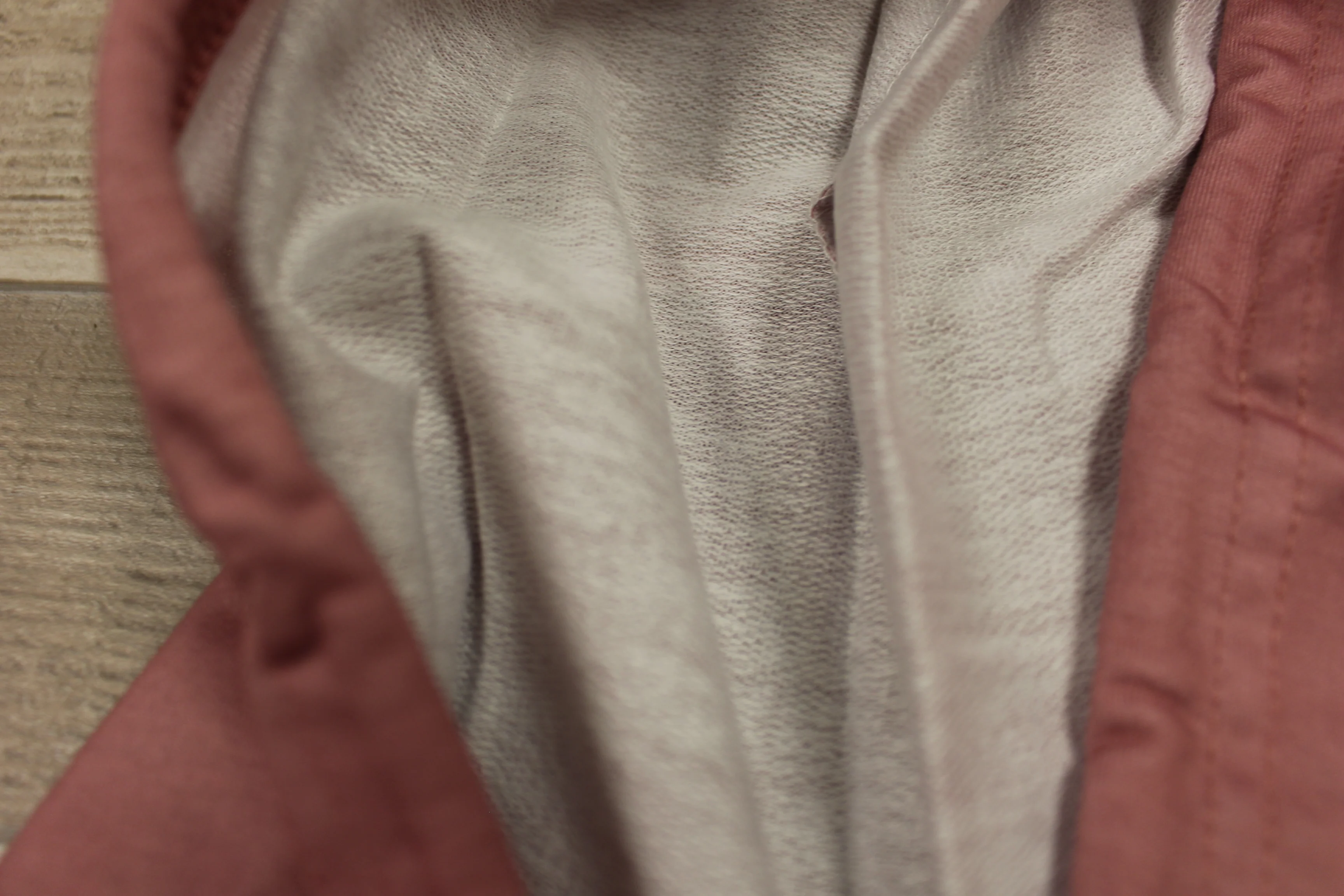Women's XXL Ultra Soft Striped Hoodie -Pink/Black -New - Image 3