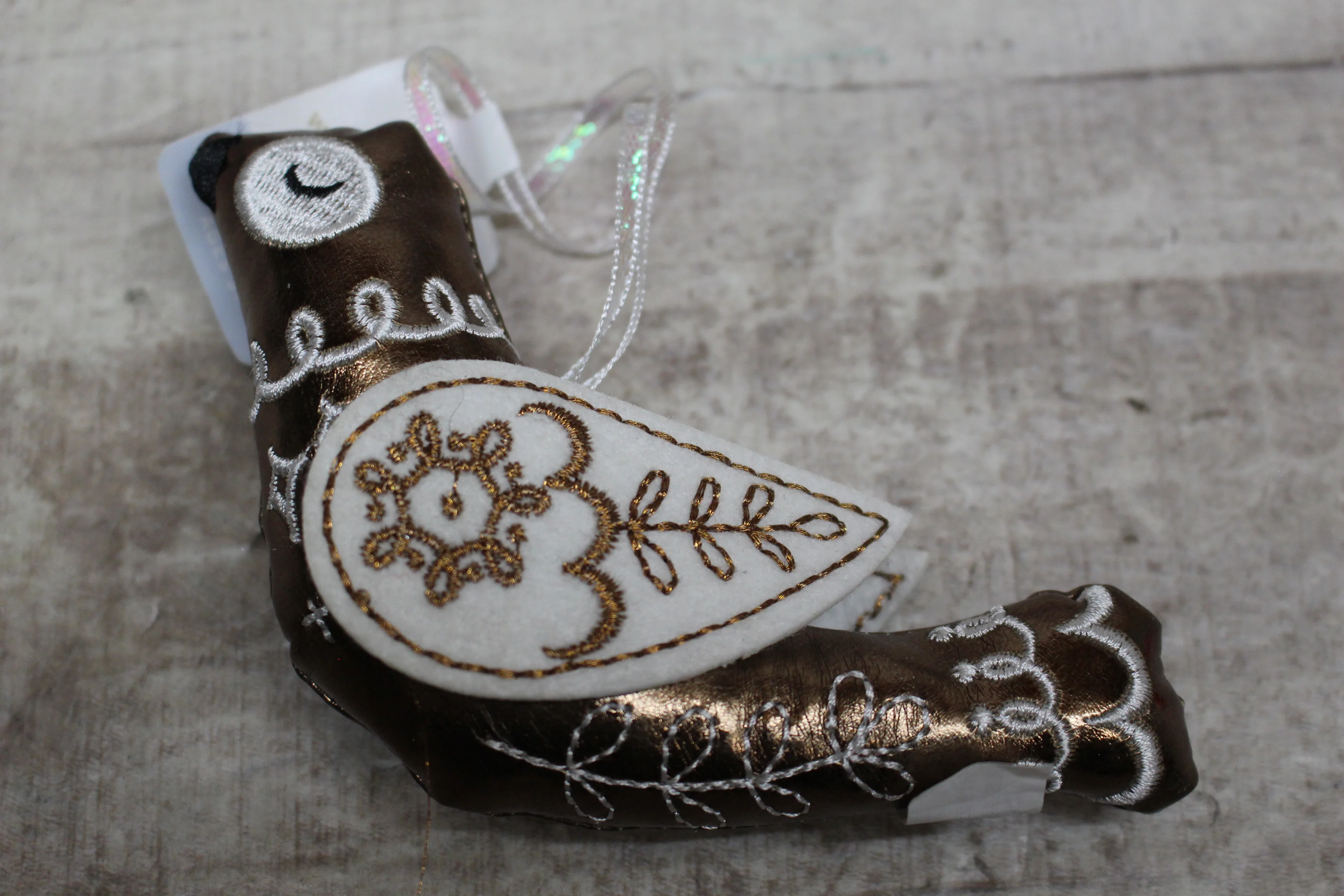Wondershop By Target Brown Dove Ornament -New