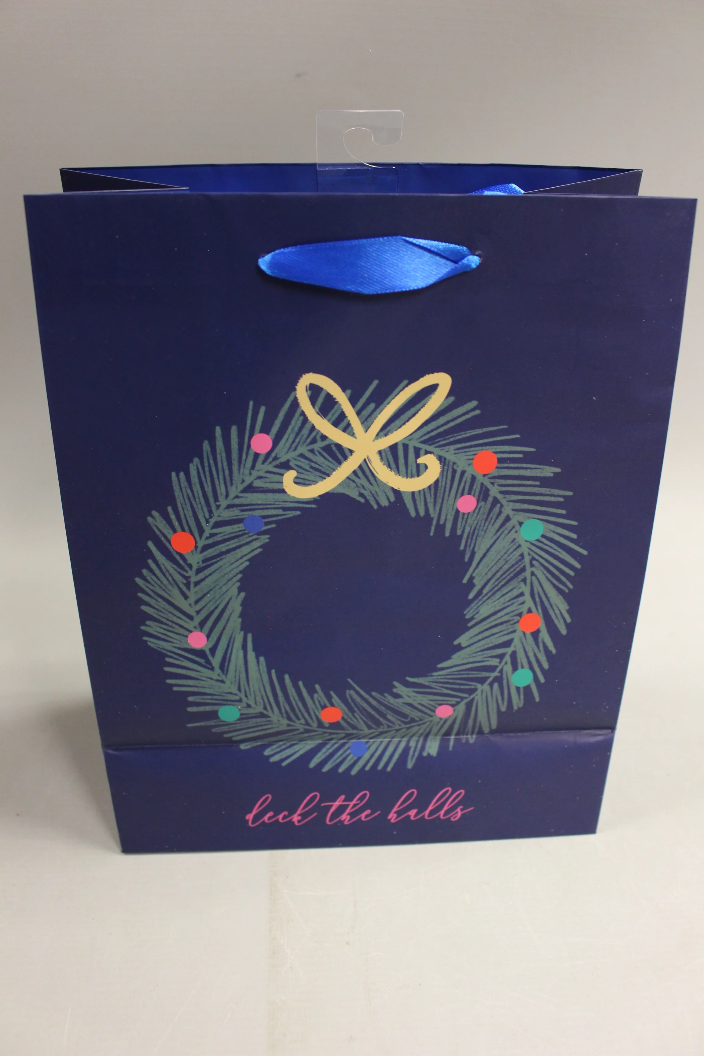 Wondershop By Target Deck The Halls Small Gift Bag -New