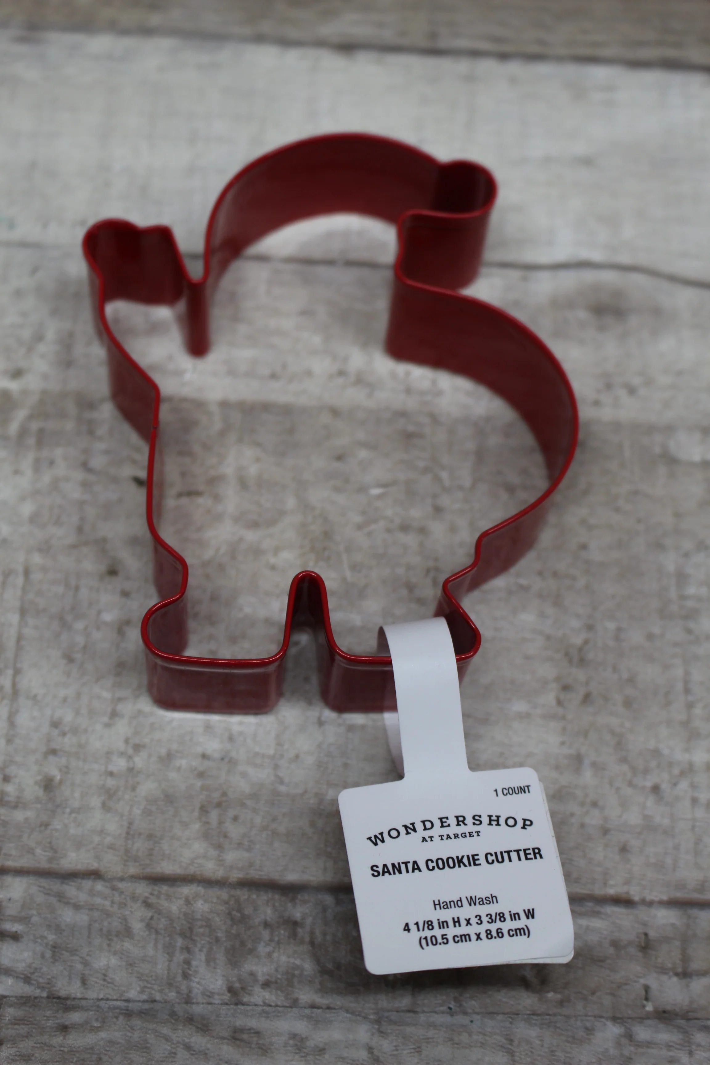 Wondershop By Target Santa Shaped Cookie Cutter -New