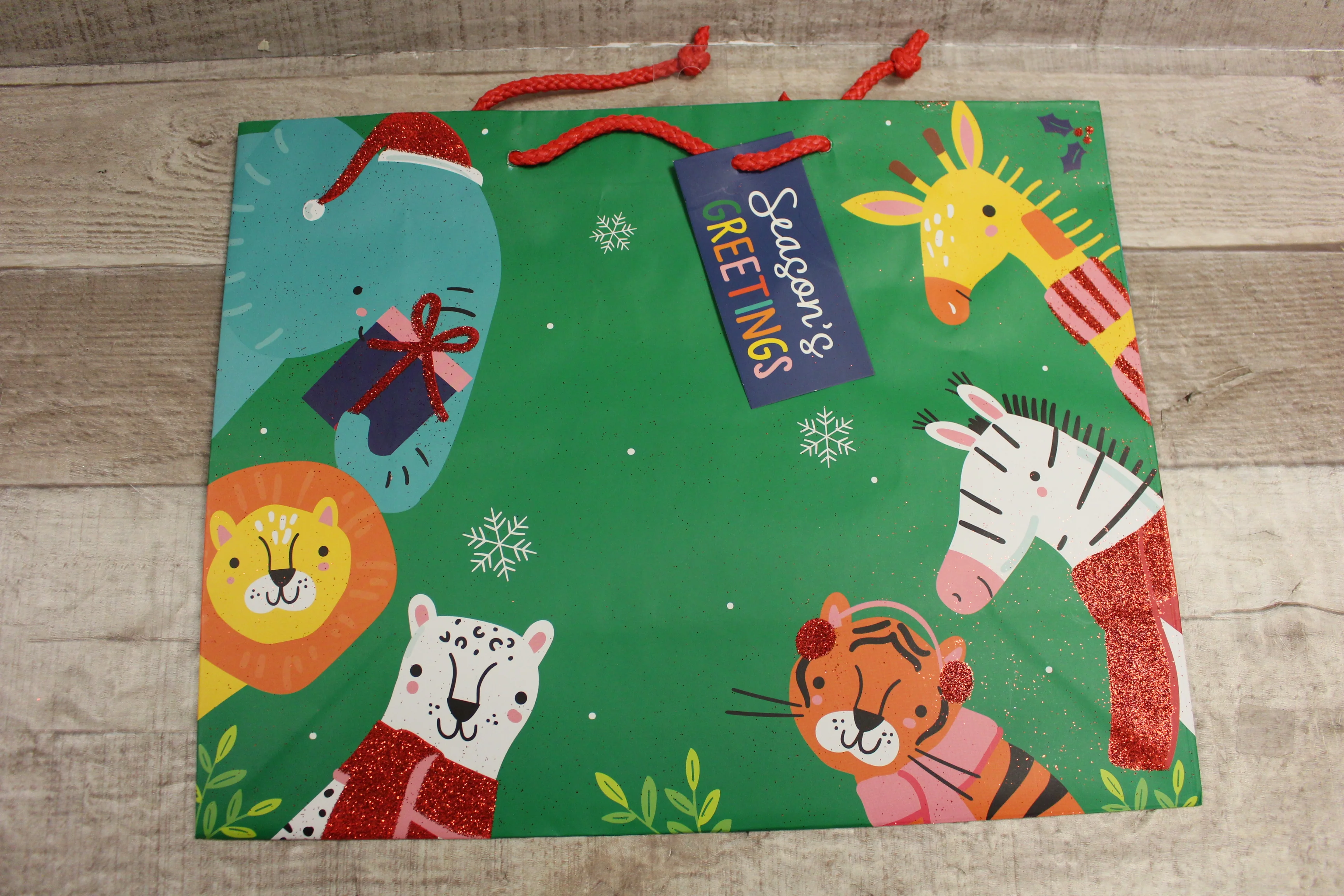Wondershop By Target Seasons Greetings Gift Bag -New - Image 2