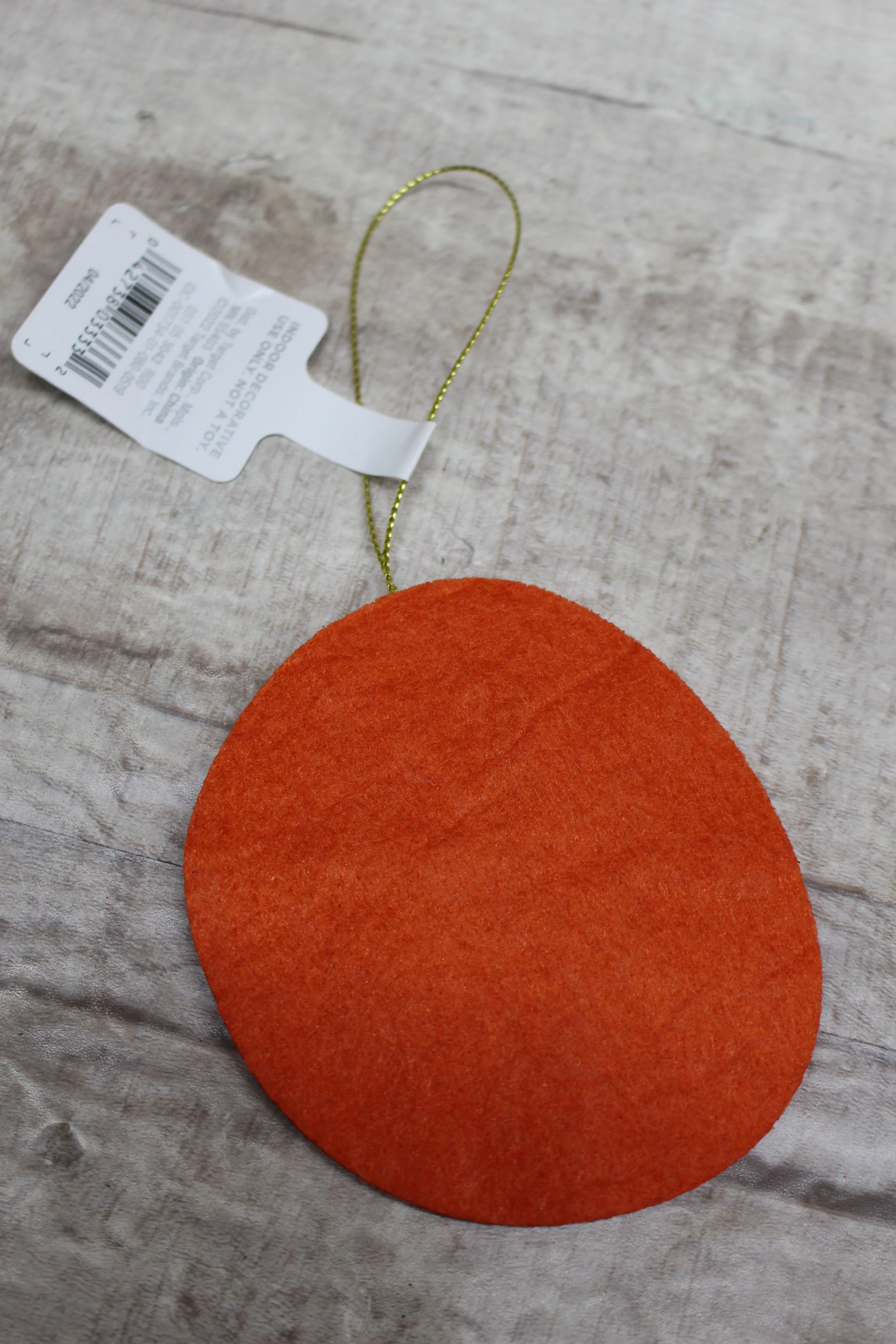 Wondershop By Target Tangerine Ornament -New - Image 2